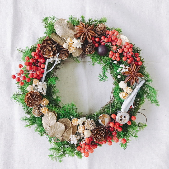 Xmas wreathe &しめ縄