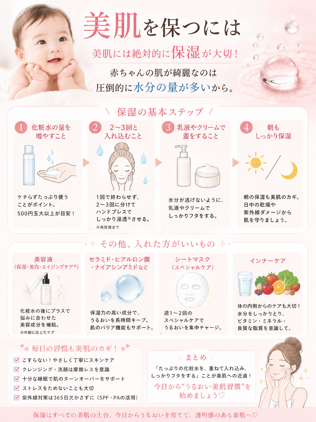 美肌をつくるには？💎