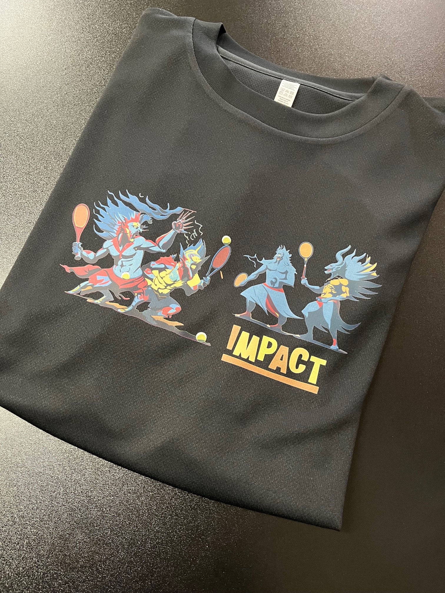 神々のダブルスＴシャツ　出しました！