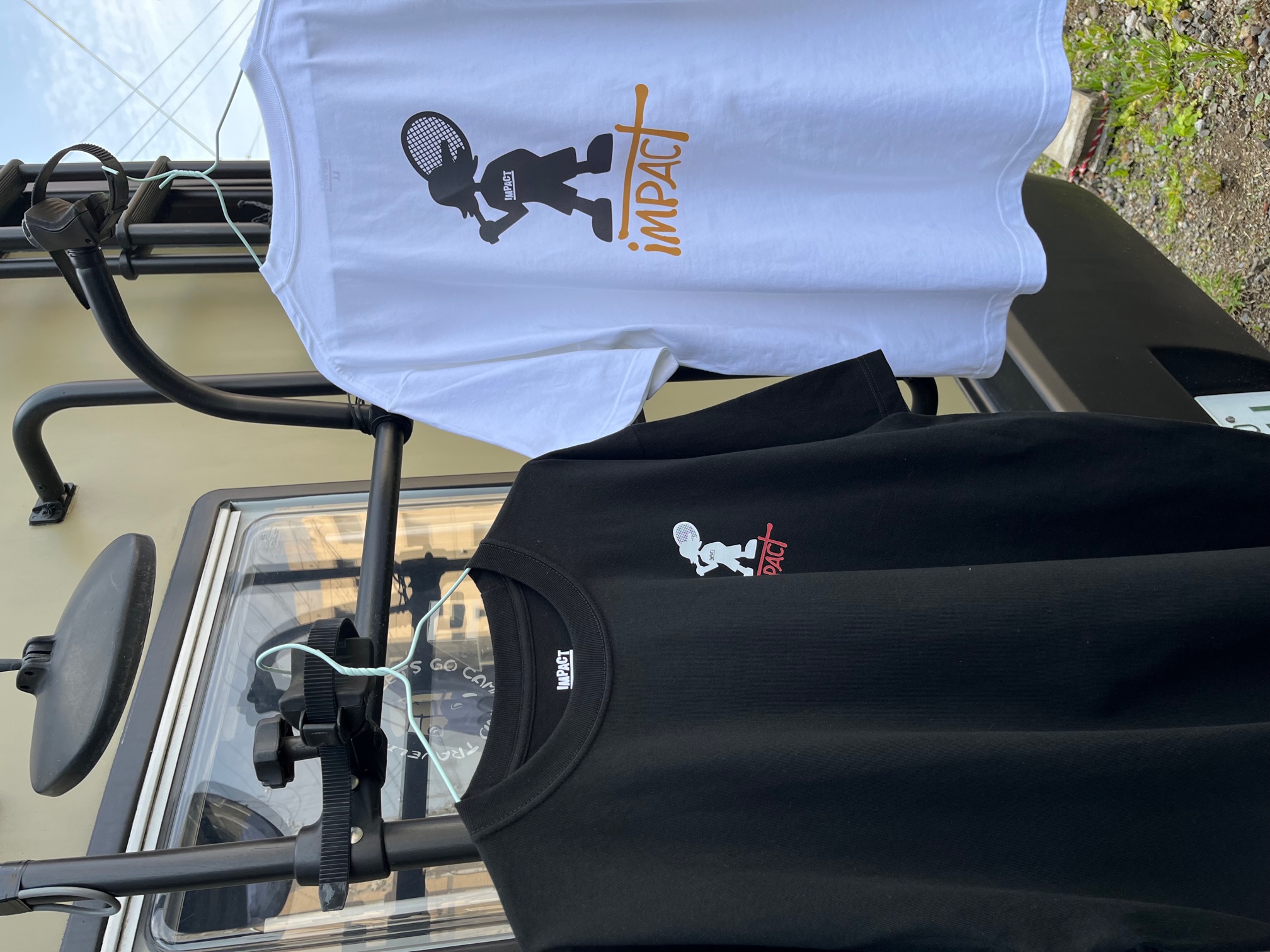 ＩＭＰＡＣＴシルエットボーイＴシャツでました　コットン　綿Ｔシャツです！