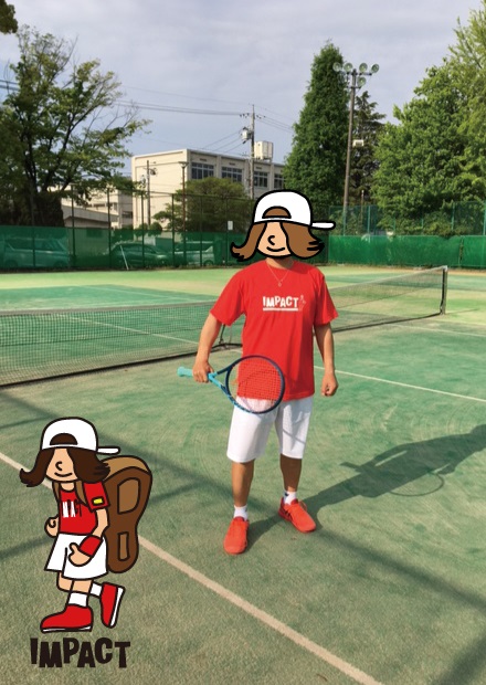 早朝テニス