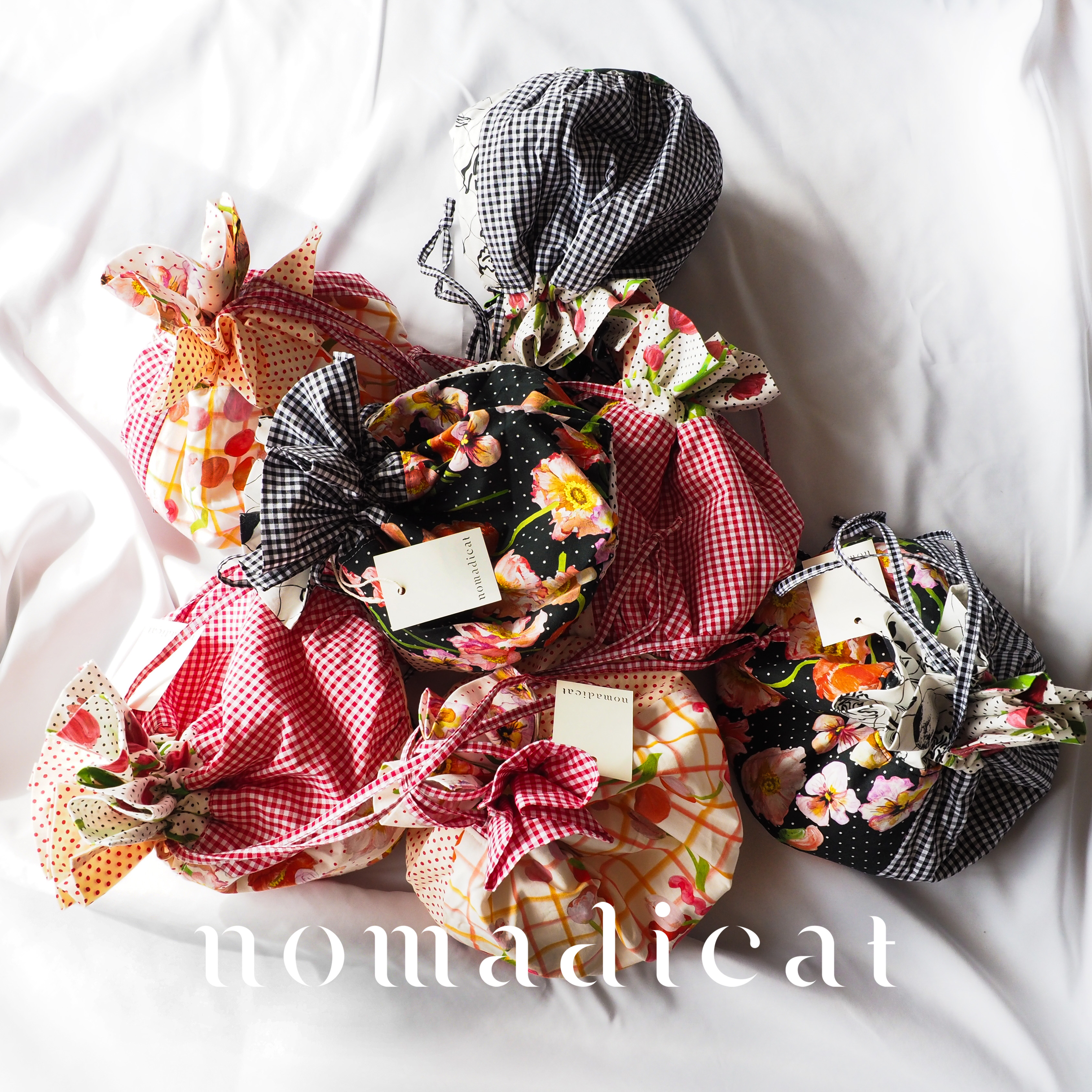 ◼︎２way巾着丸bag　5月18日（日）18：00よりオンラインにて販売◼︎
