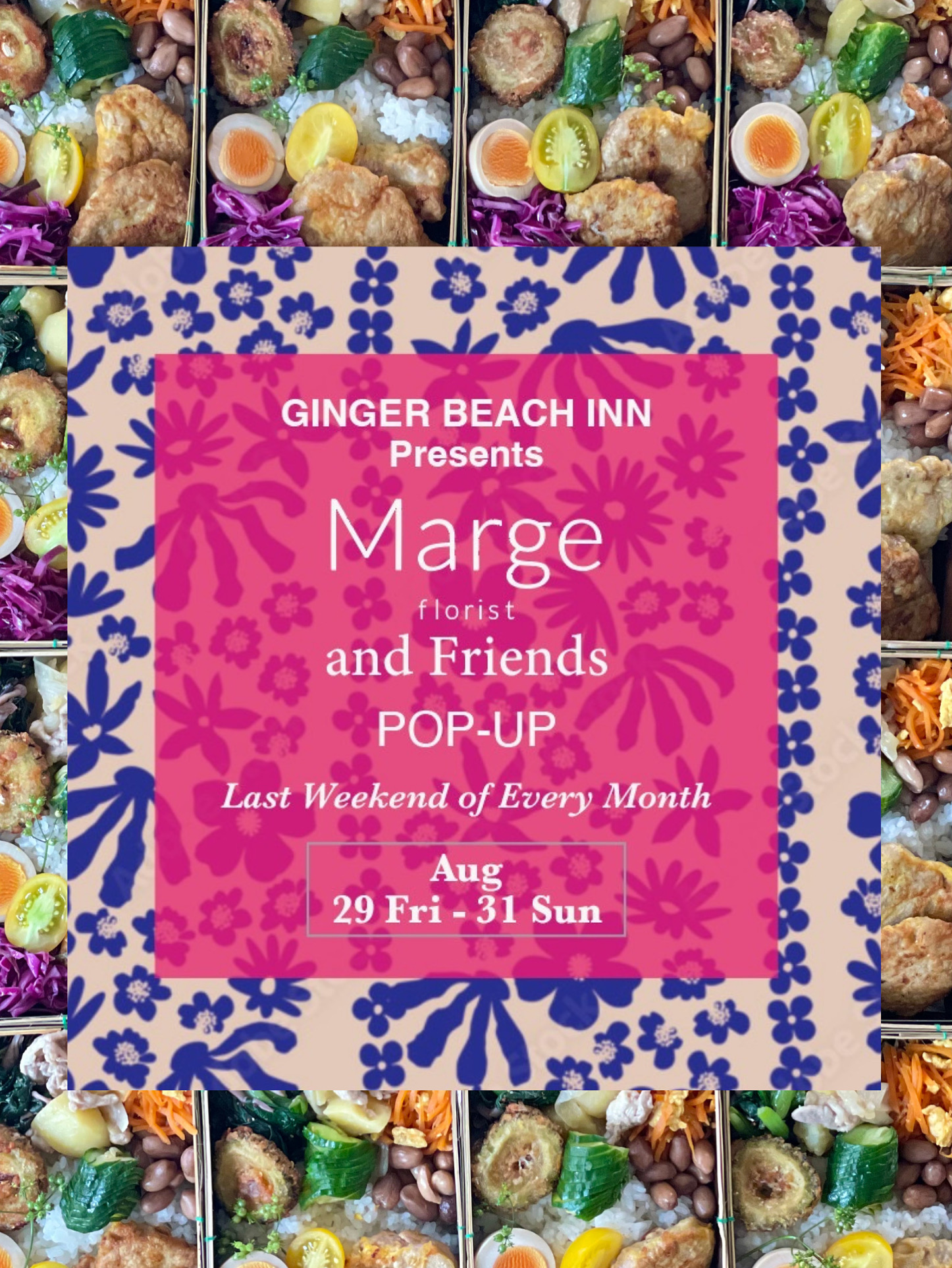 8/31㊐　逗子gingerbeachinn POPUP