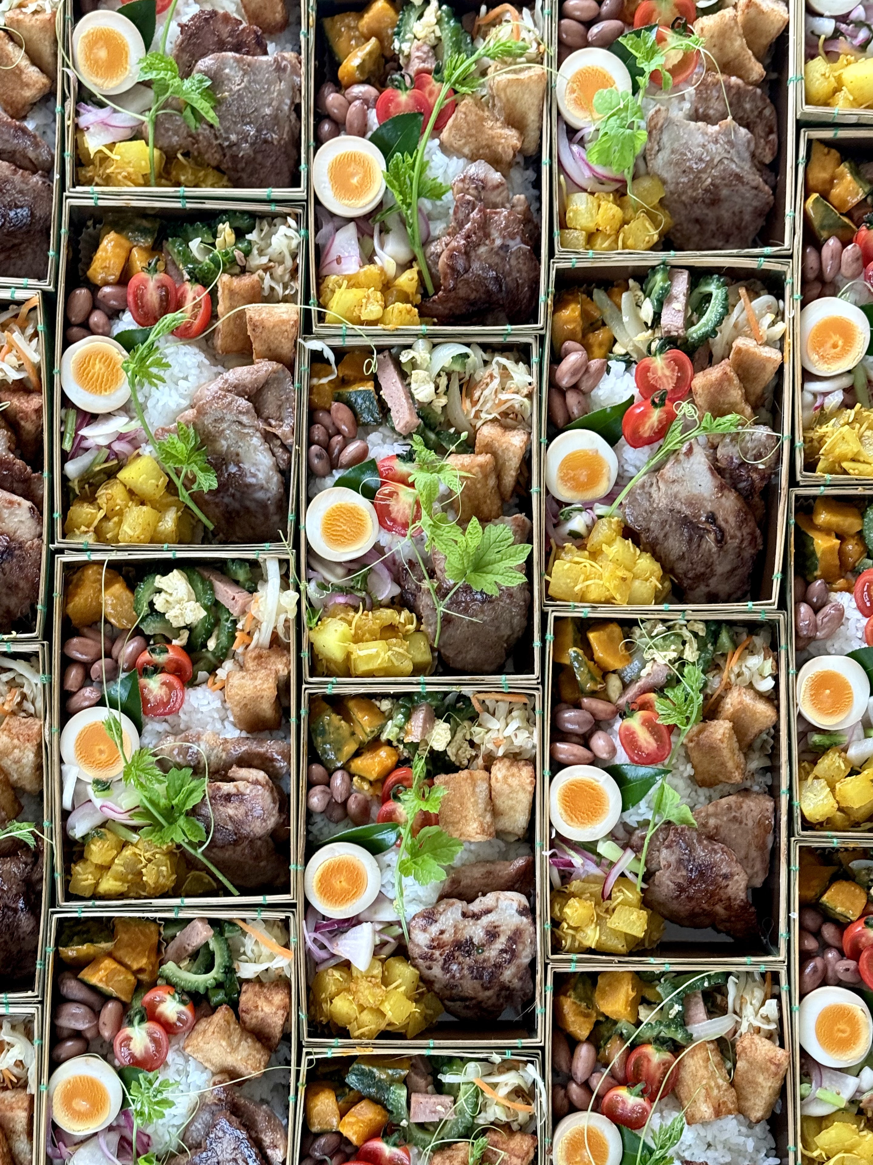 先日9/15㊊㊗︎の逗子gatherでのPOP UP で作ったお弁当