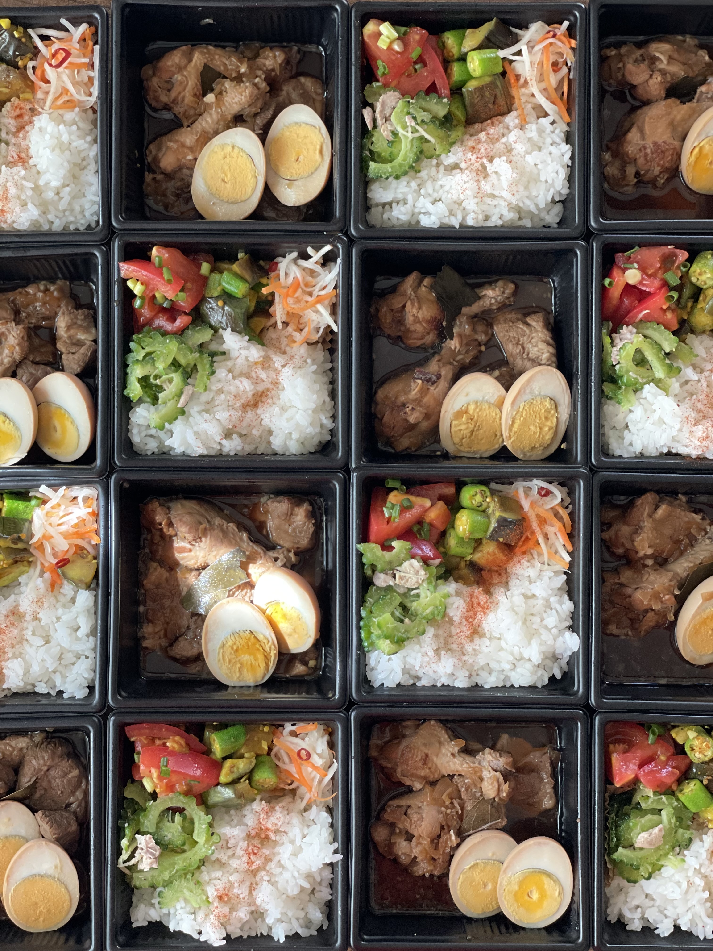 昨日(8/24㊏)のバルヤンナイクのお弁当