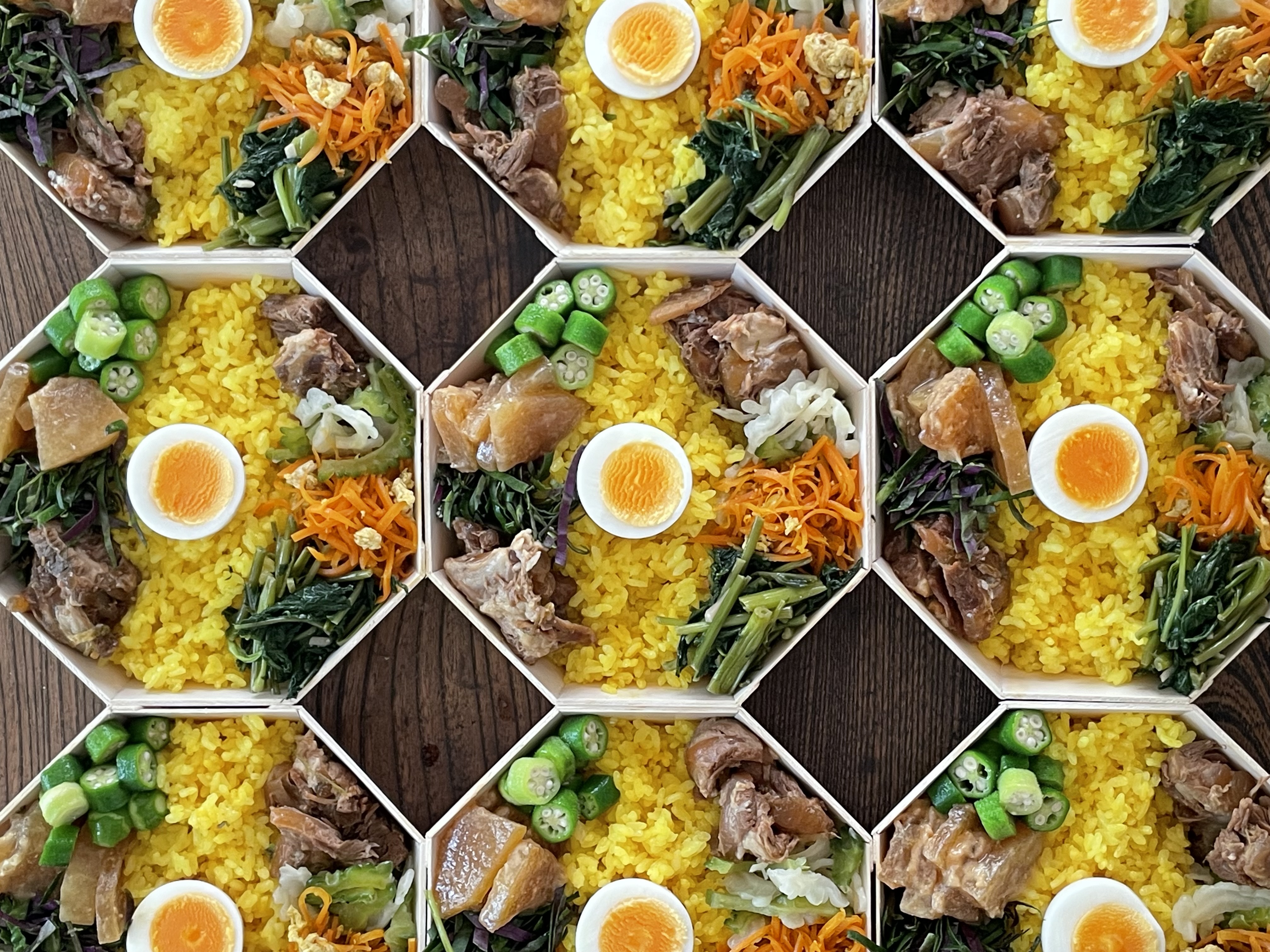 先週末(10/7㊏)のバルヤンナイクのお弁当