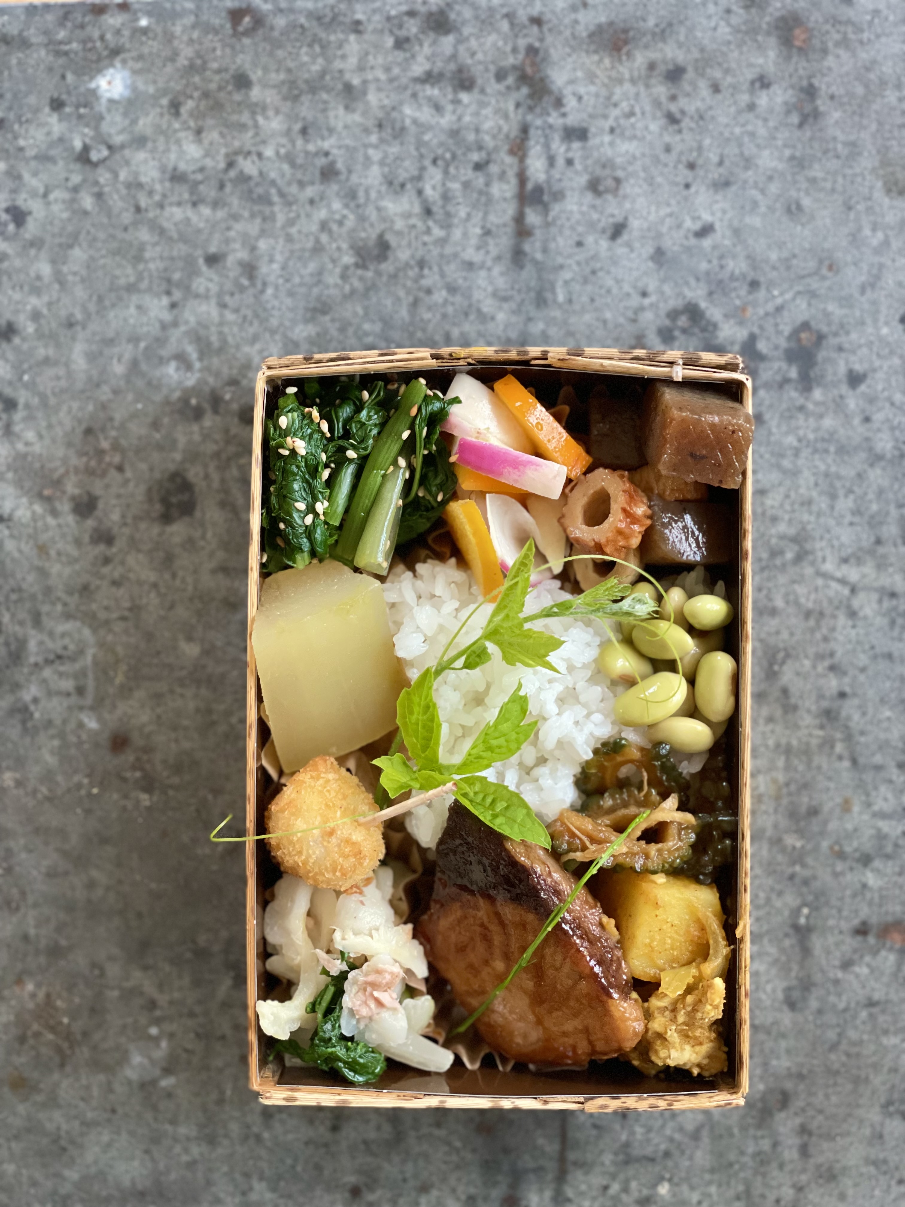 昨日(10/28㊏)のバルヤンナイクのお弁当