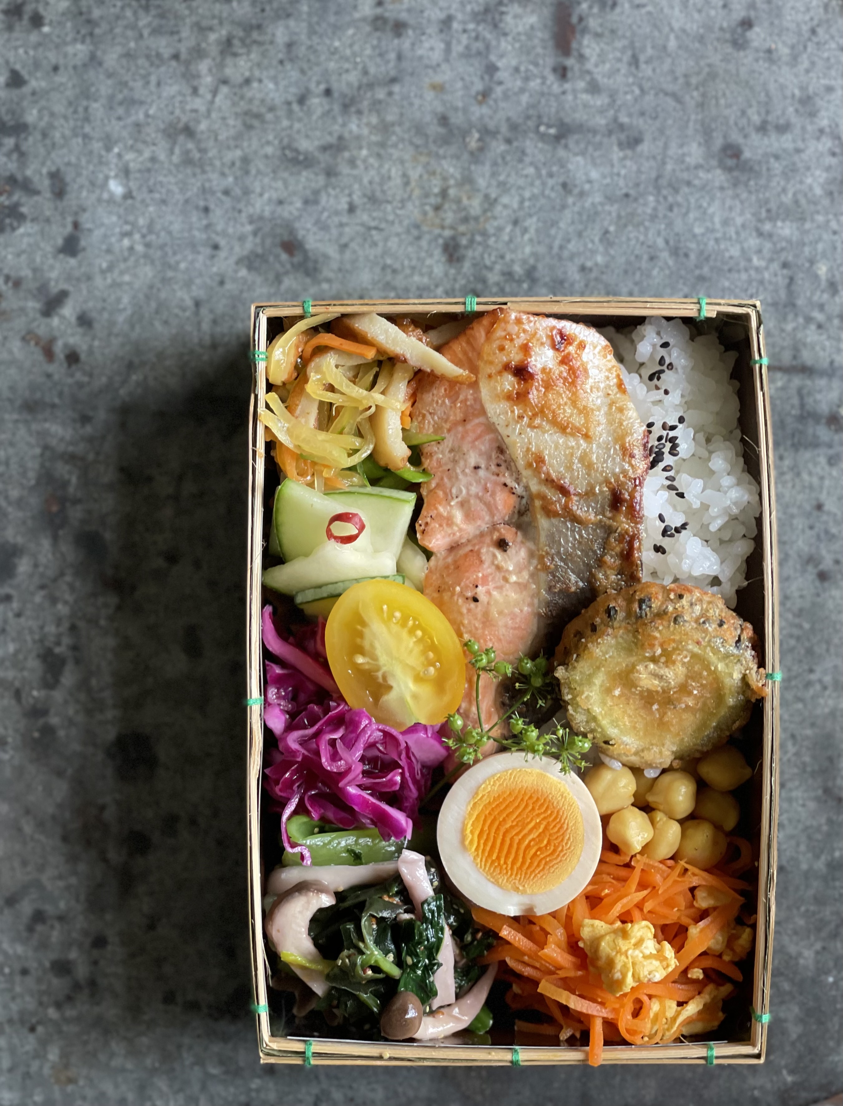 先週末(6/29㊏)のバルヤンナイクのお弁当