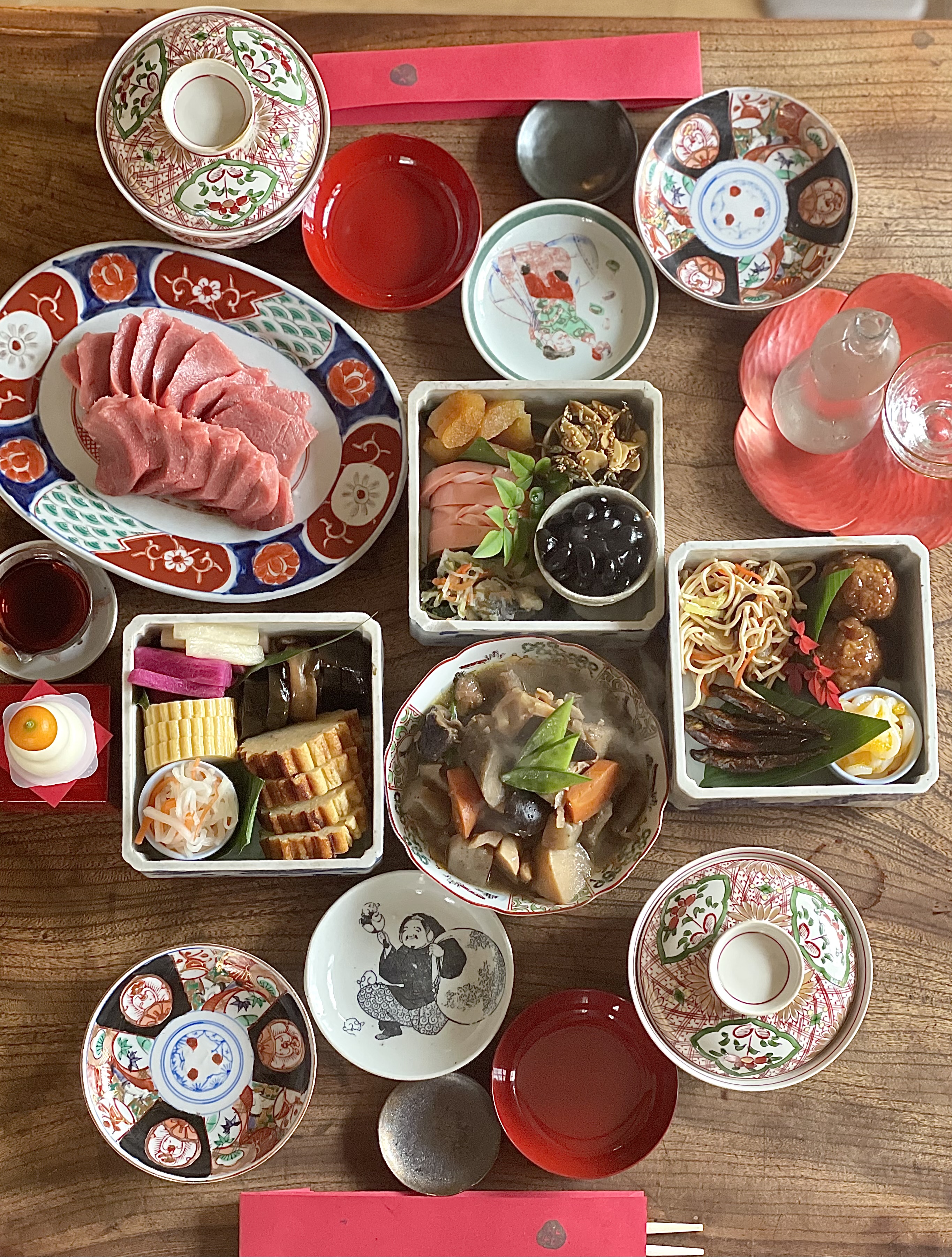 元旦はおうちでお節