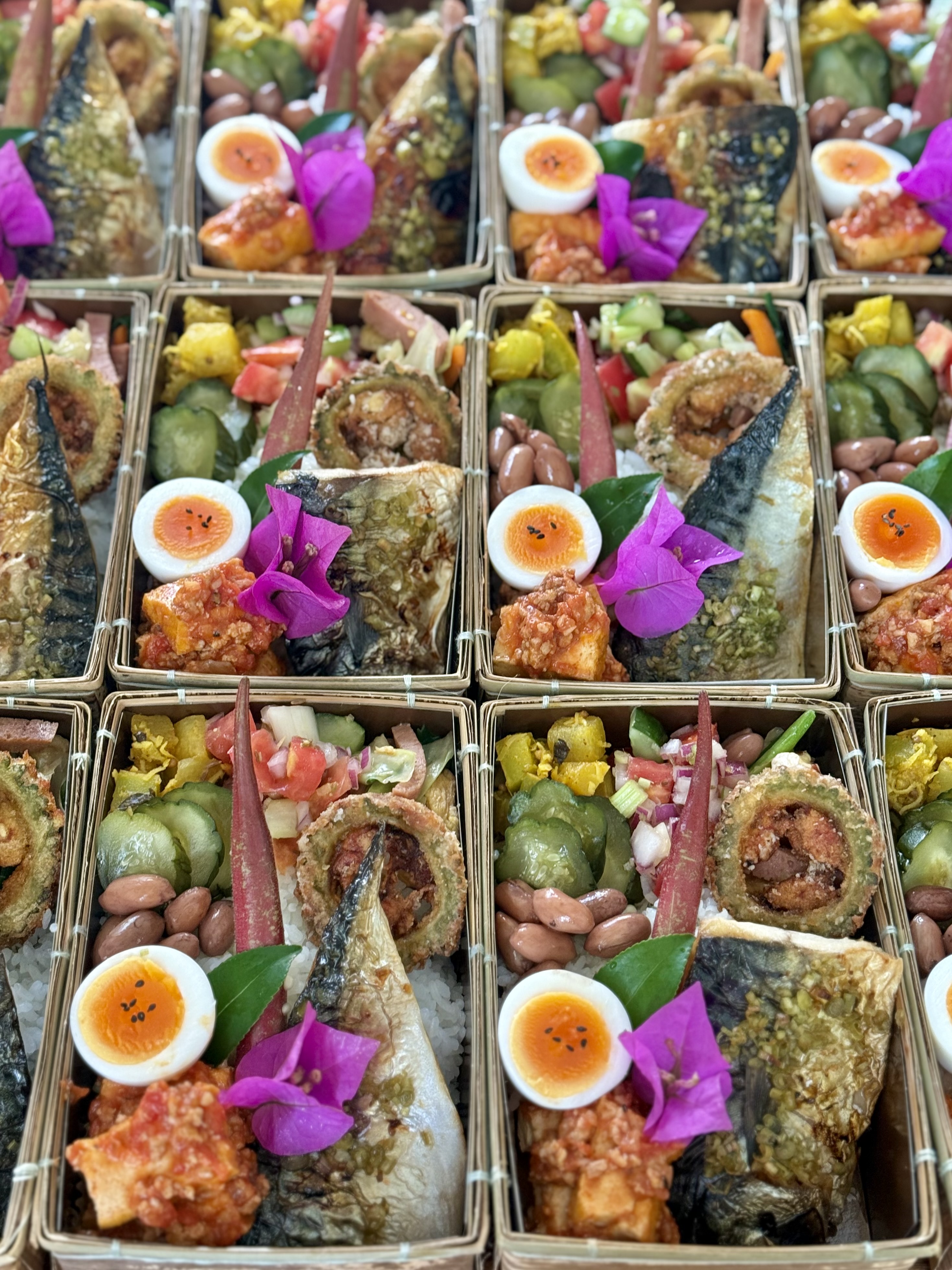 ginger beach inn  POP UP のお弁当(8/31㊐)