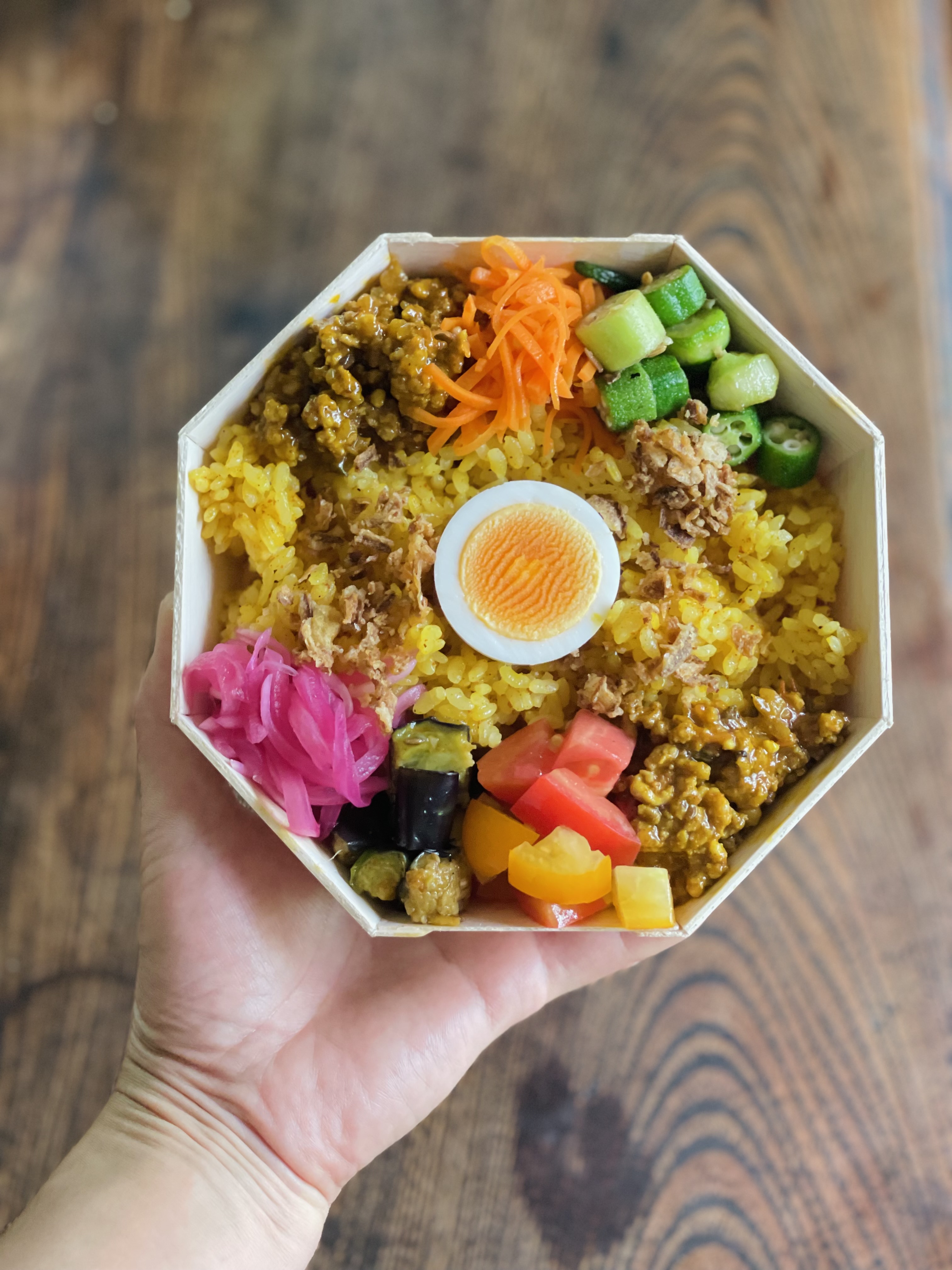 昨日8/8㊋のバルヤンナイクのお弁当
