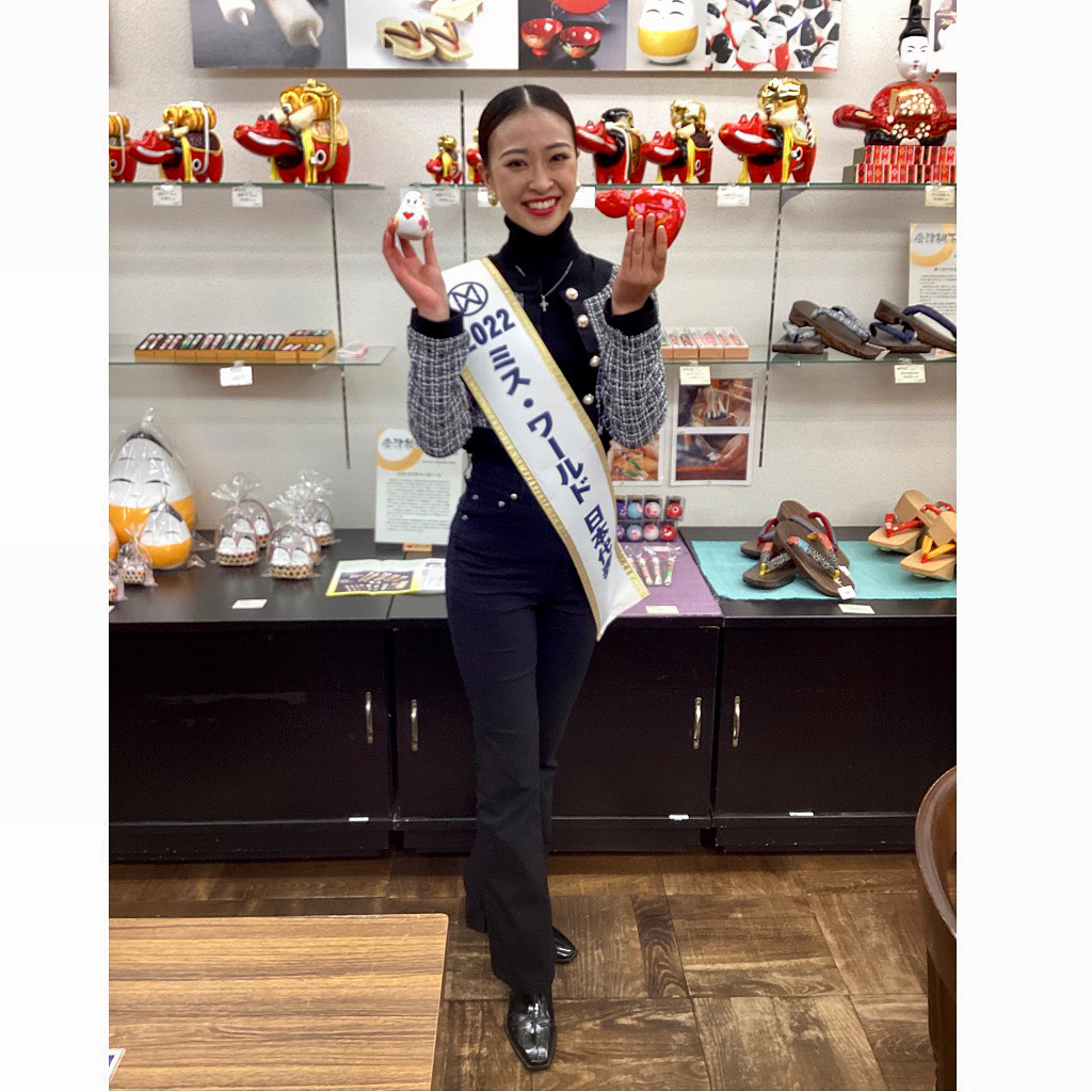 ミス・ワールド日本代表山口佳南さんにお越しいただきました✨