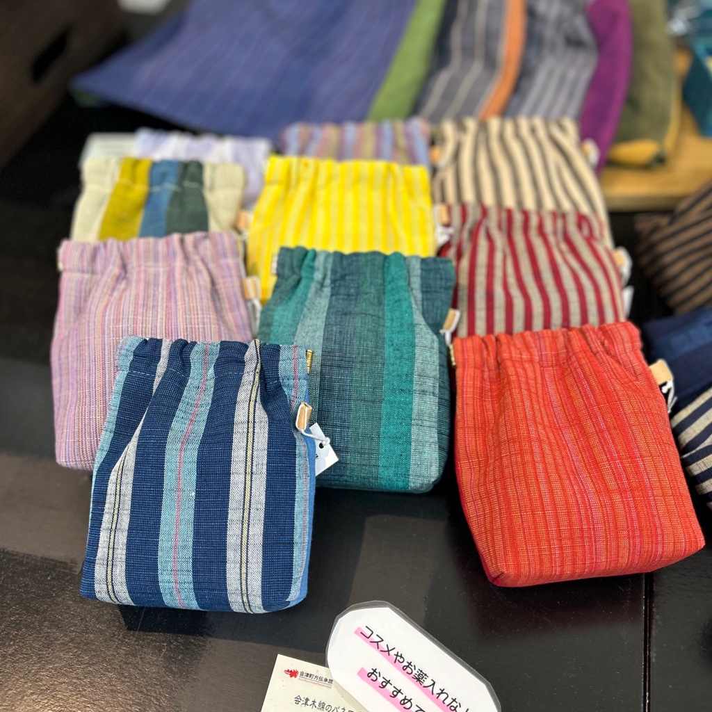 『2024会津町方伝承館会津木綿フェア』 duca-textileさんの商品をご紹介します。