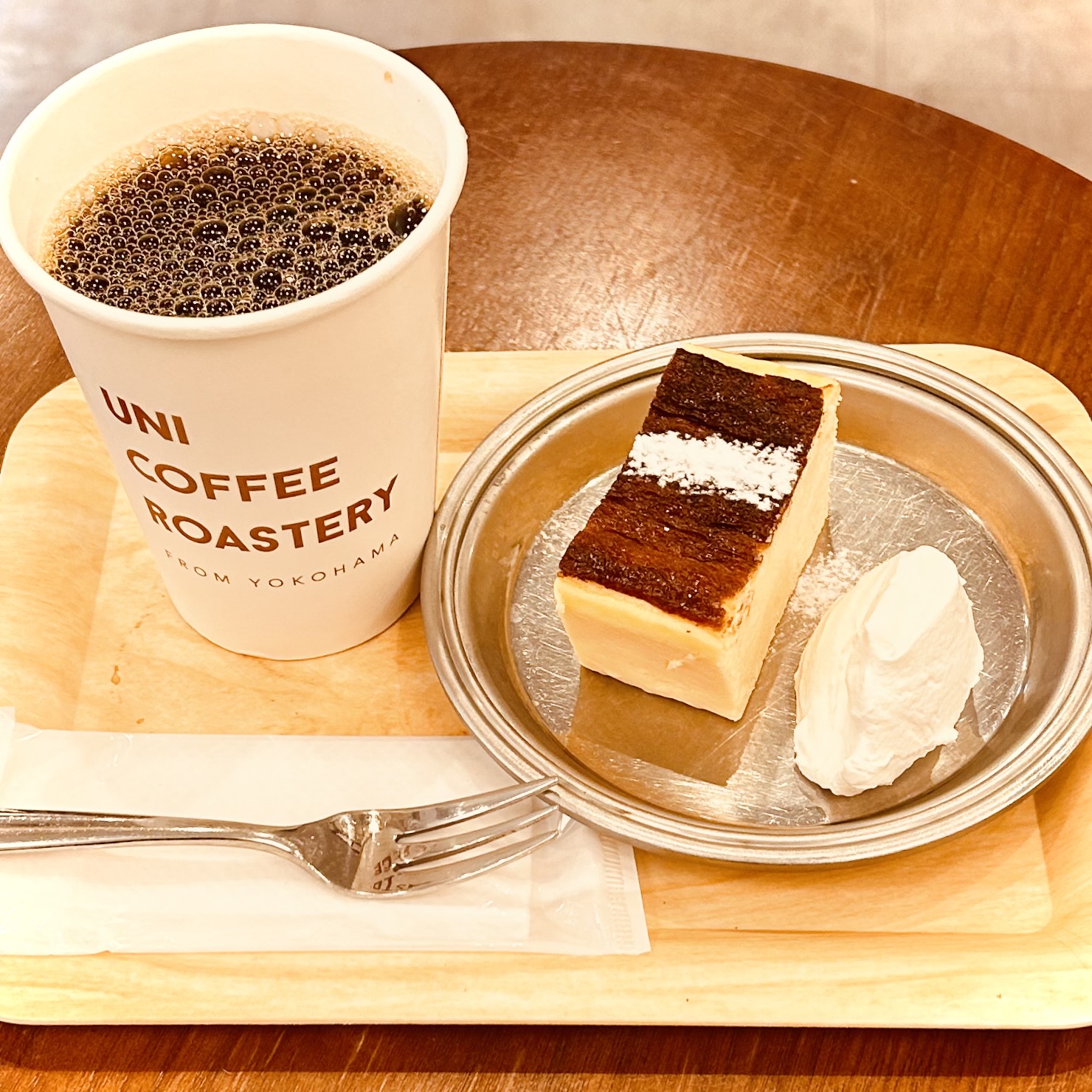 横浜モアーズのUNI COFFEE ROASTERYでのひととき
