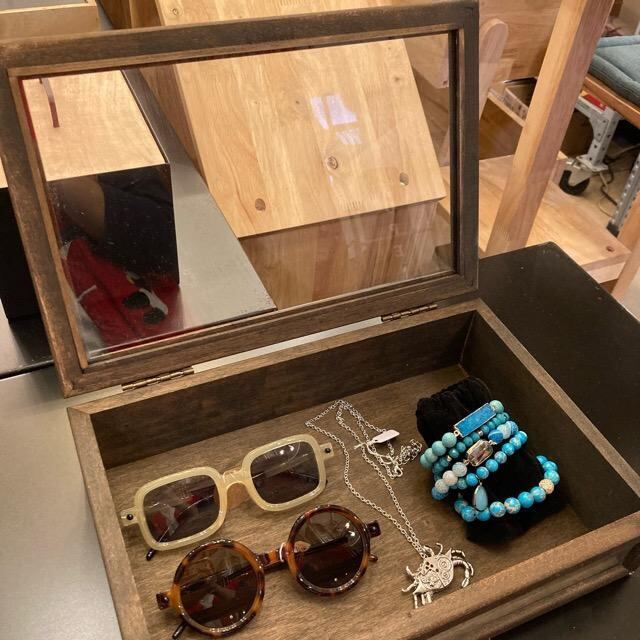 リサイクルウッドのコレクションボックス