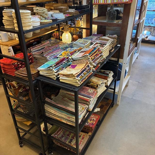 Old fabric Coaster&mat