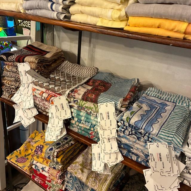 India Blockprint curtain