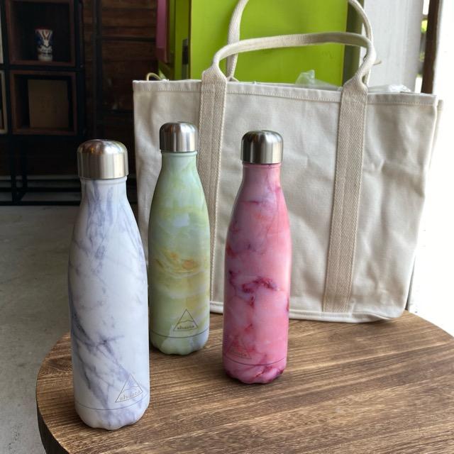環境にも配慮したデザインもテンションのあがるボトルが届きました！