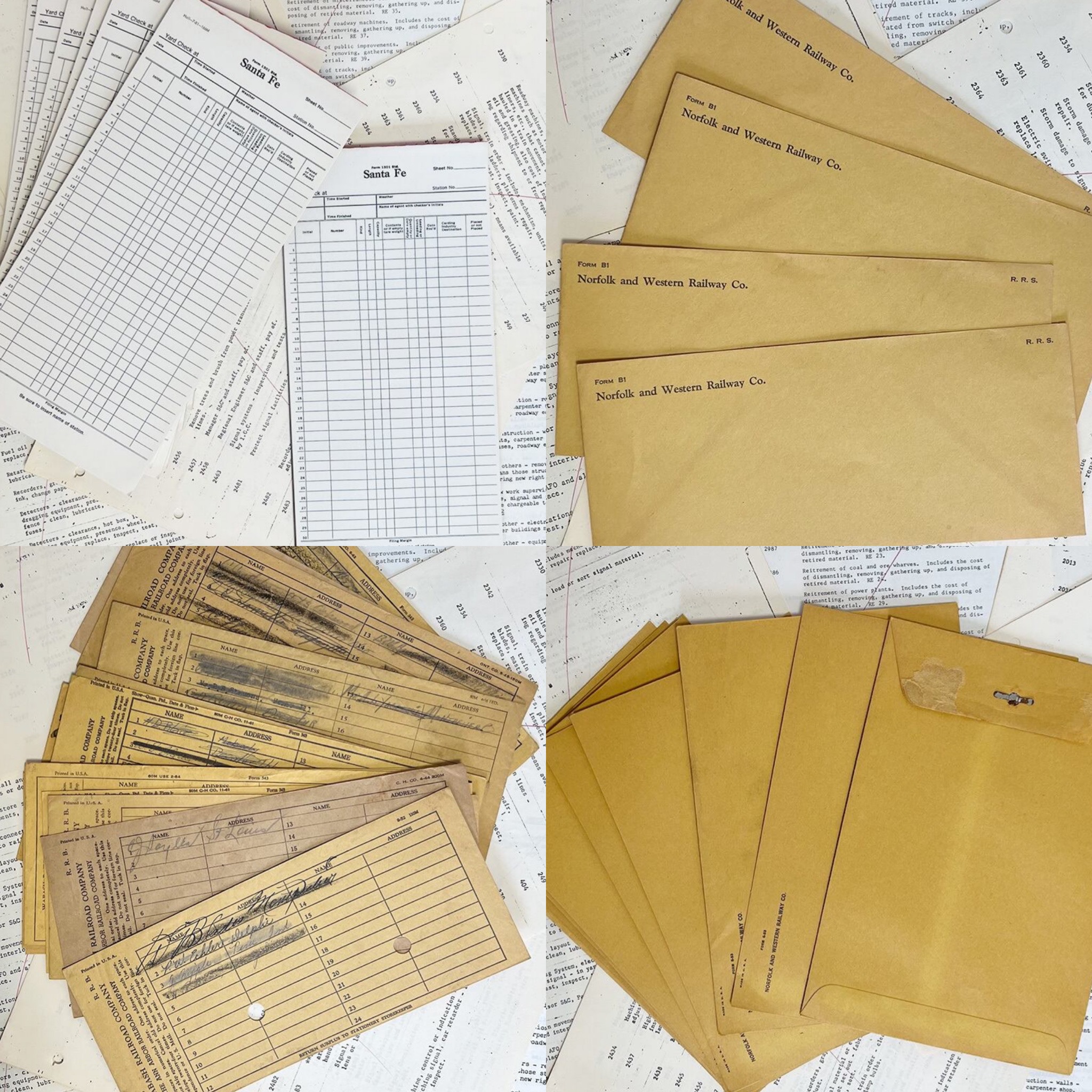 【新入荷】ビンテージ書類、封筒