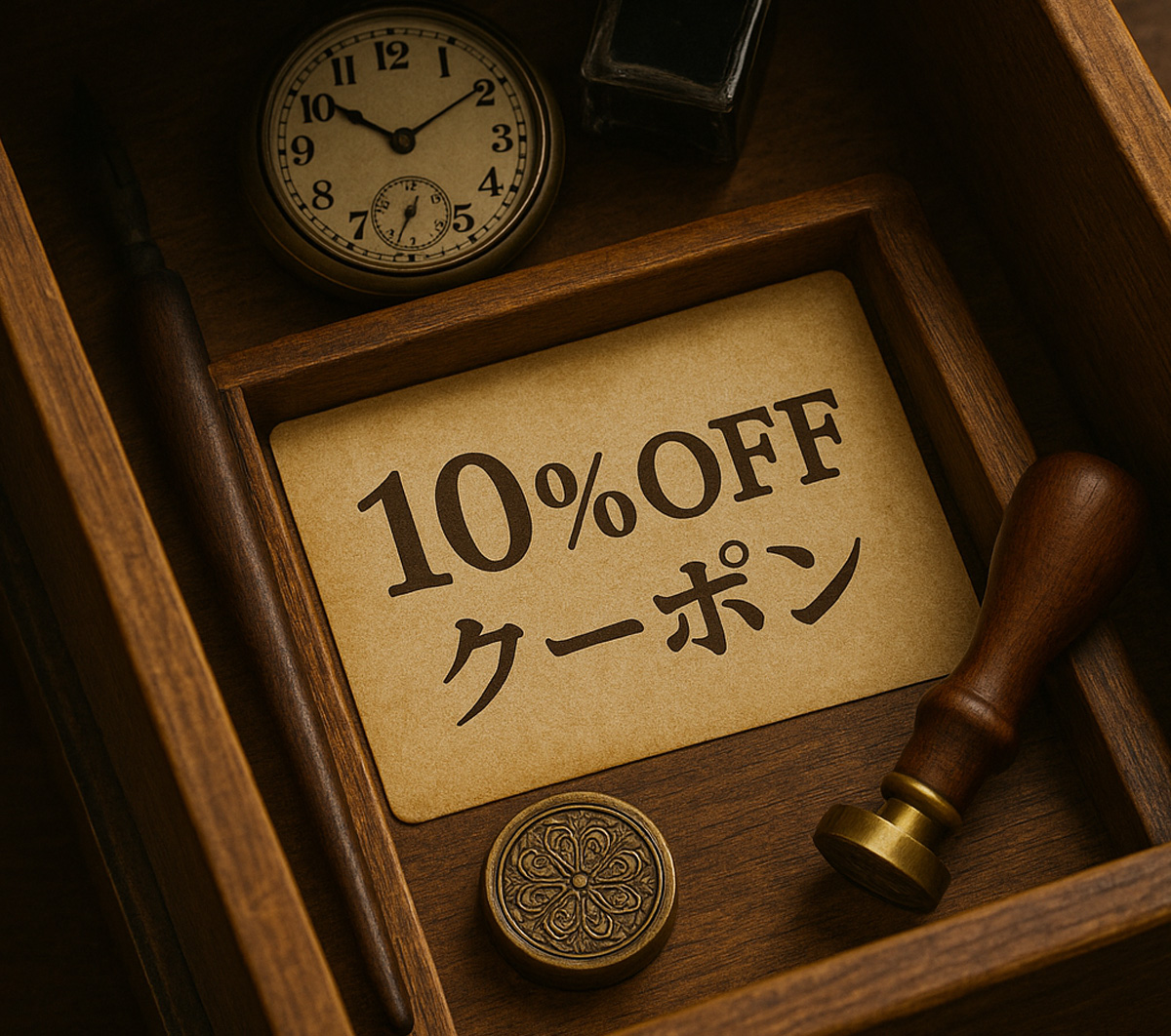 全品１０％OFFサマーセール8/31まで開催！