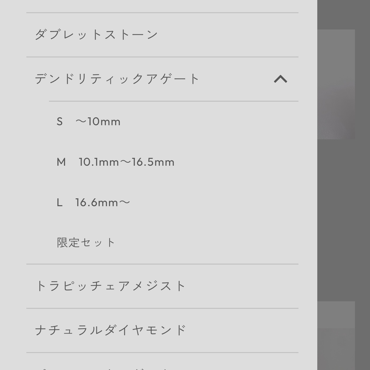 デンドリティックアゲートの新カテゴリについて