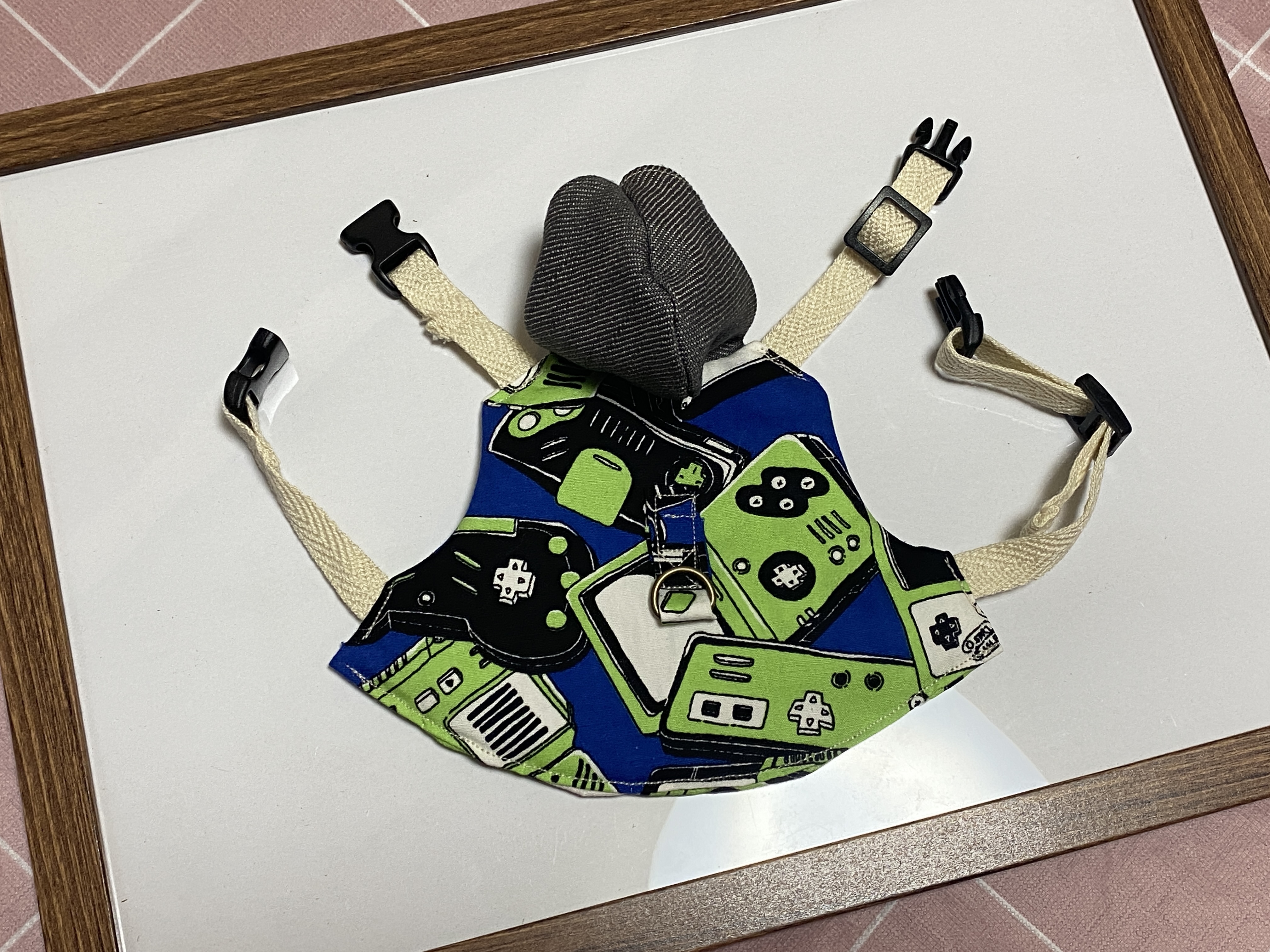 シンプルなハーネス　※着用画像あり