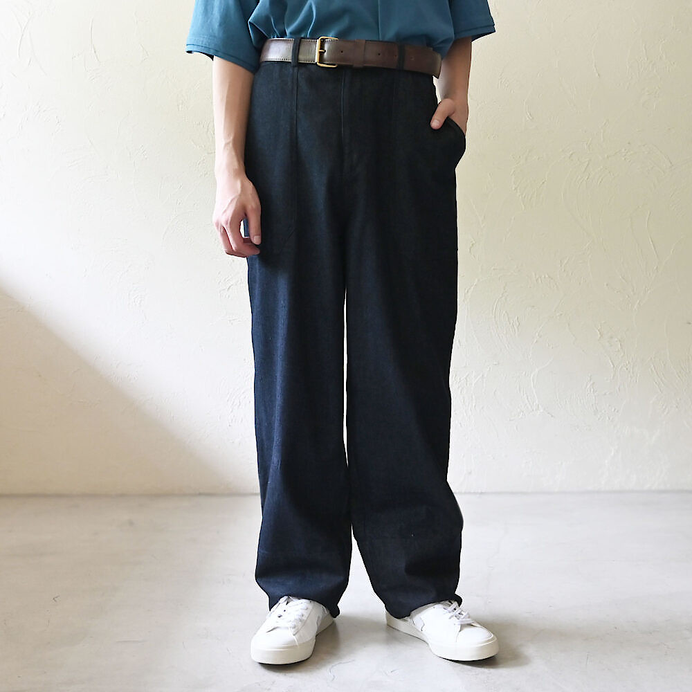 染料も考えられたオーガニックコットンデニムは履き心地良さが違います👖
