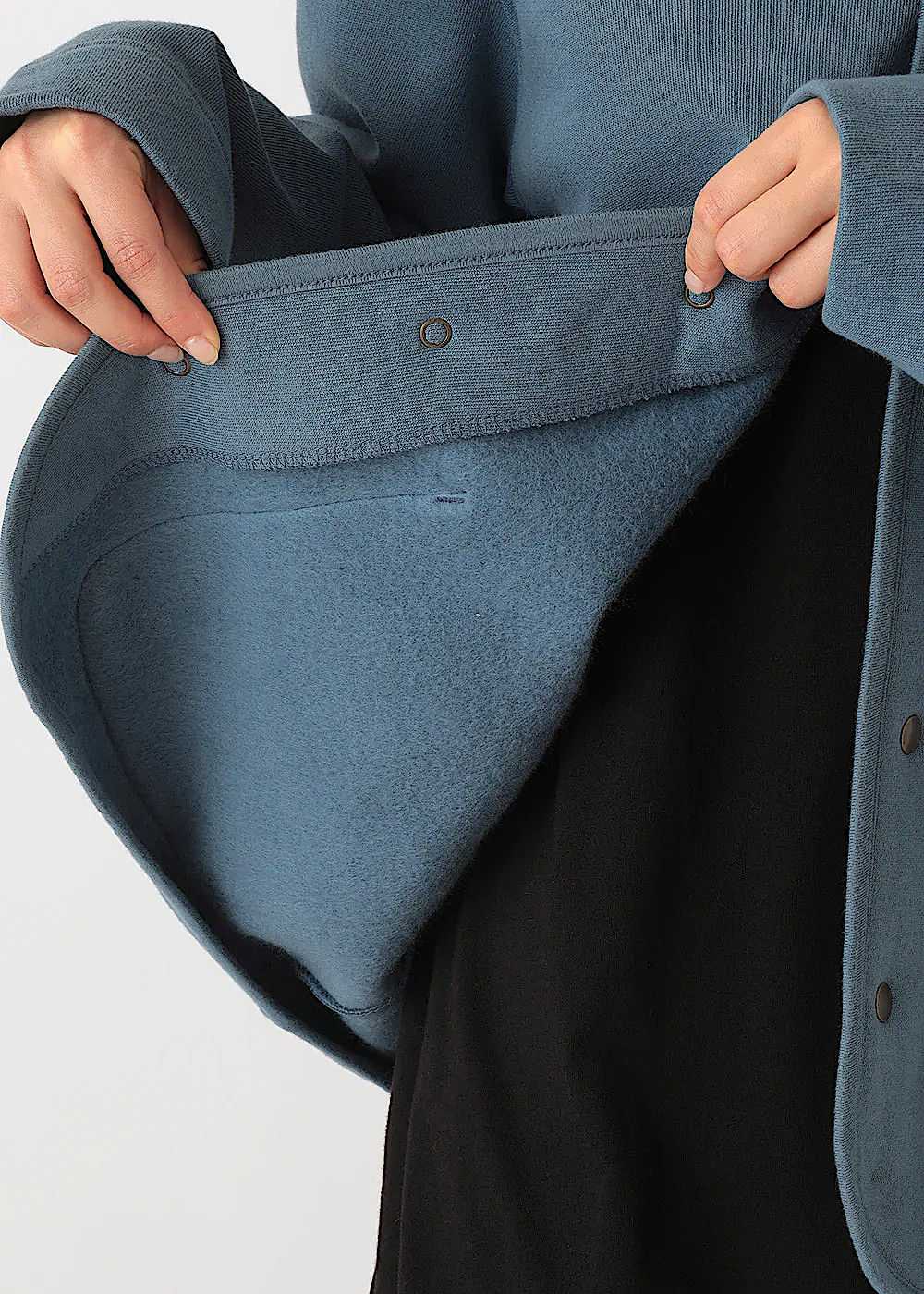 毎年人気のコットン裏起毛アイテム！今年は種類を増やしてみています。コットン裏起毛って珍しいですね？