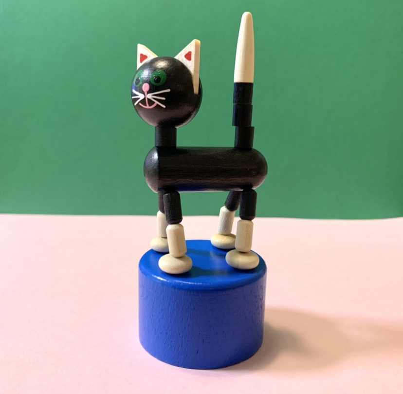 DETOA社　動物プッシュトイ