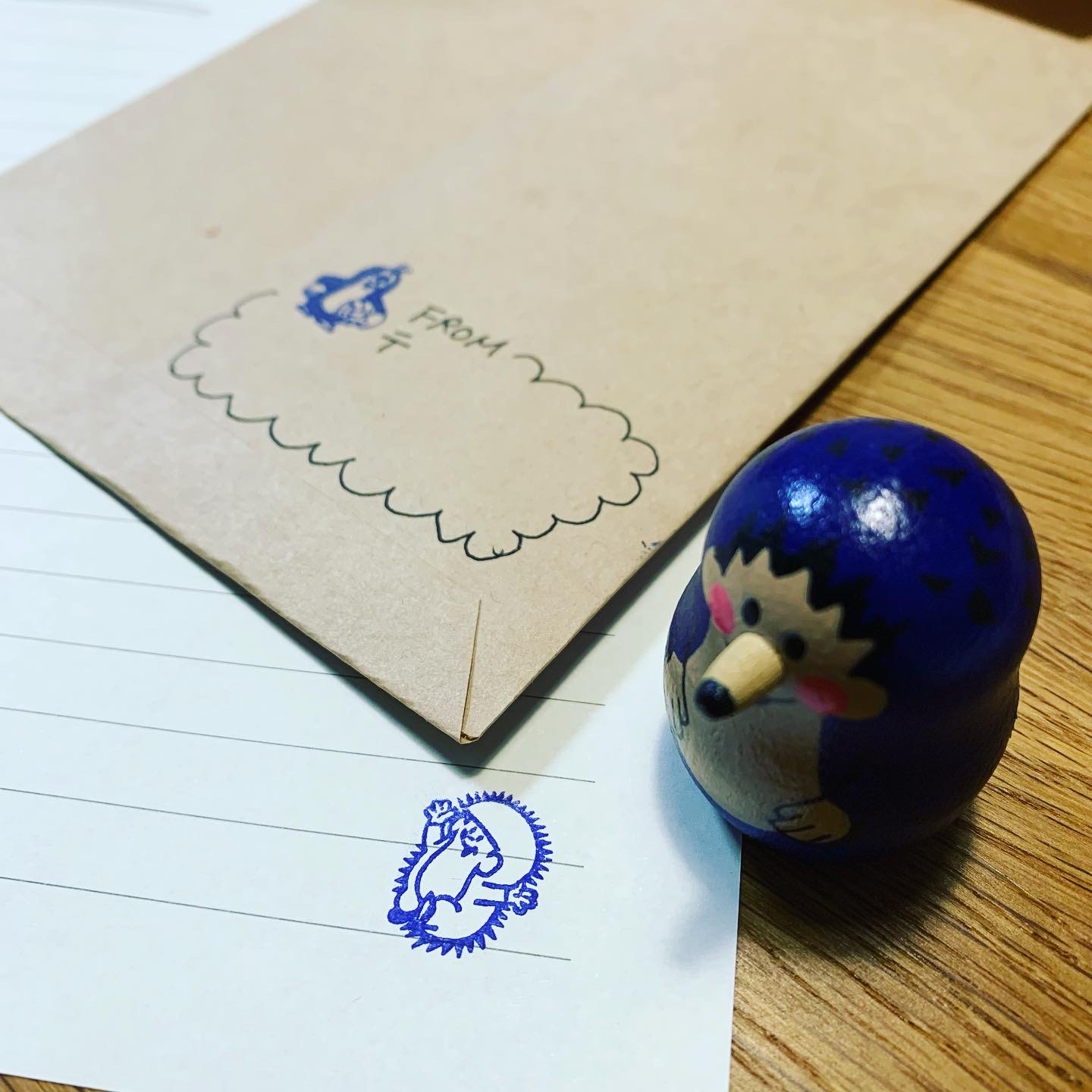 クルテク木製スタンプ再入荷しました！