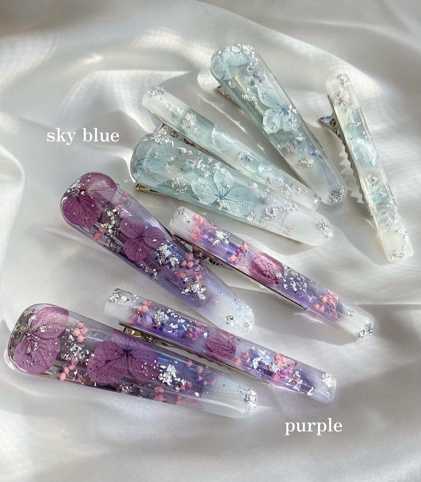ちゅるんなマーブルhair clip🤍