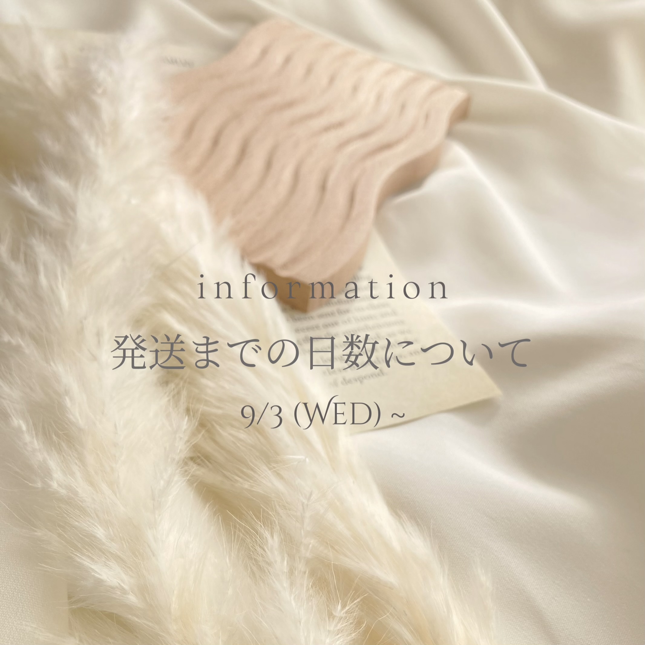 発送までの日数について📢