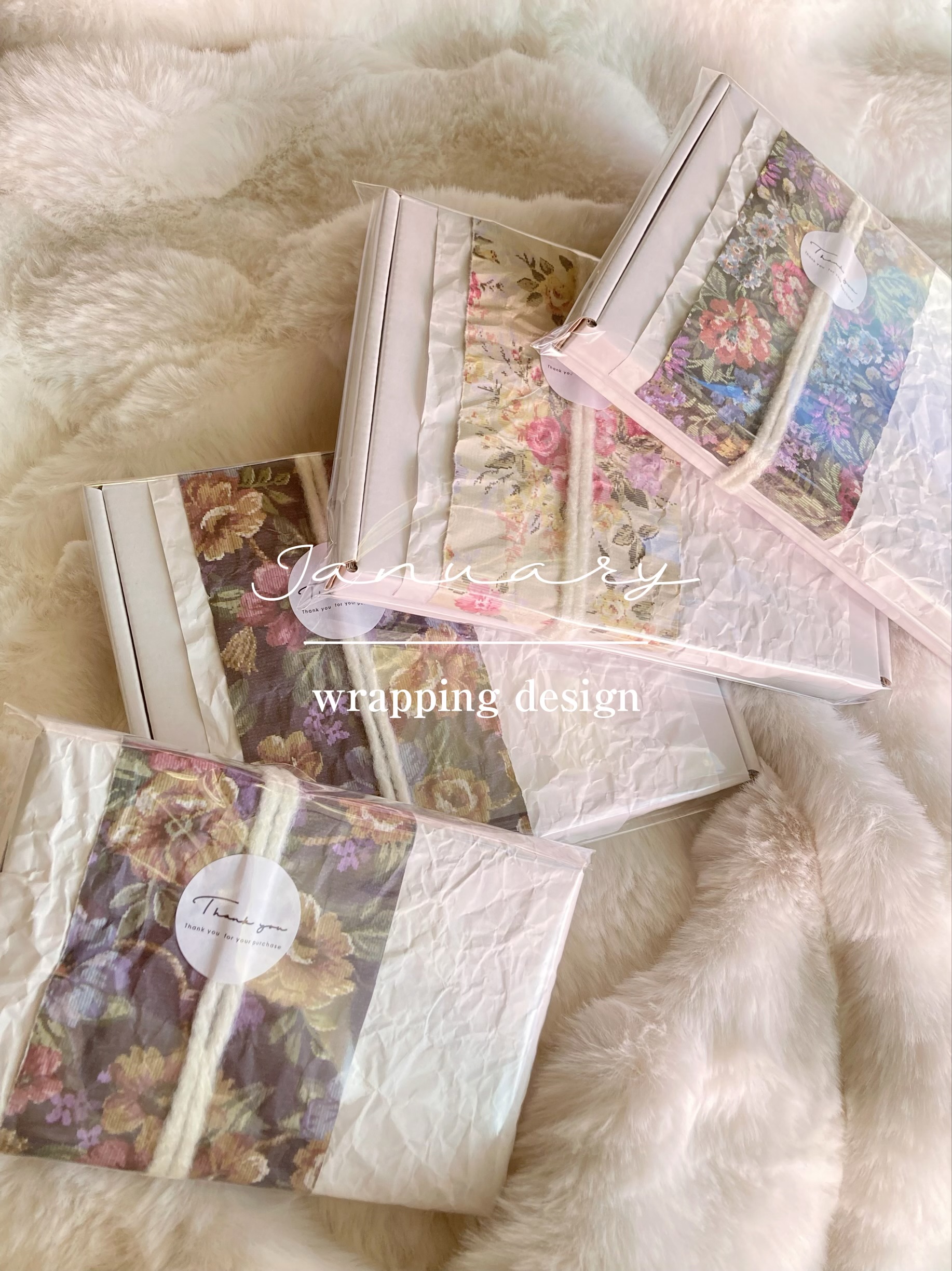 1月のラッピングdesign🎁✨