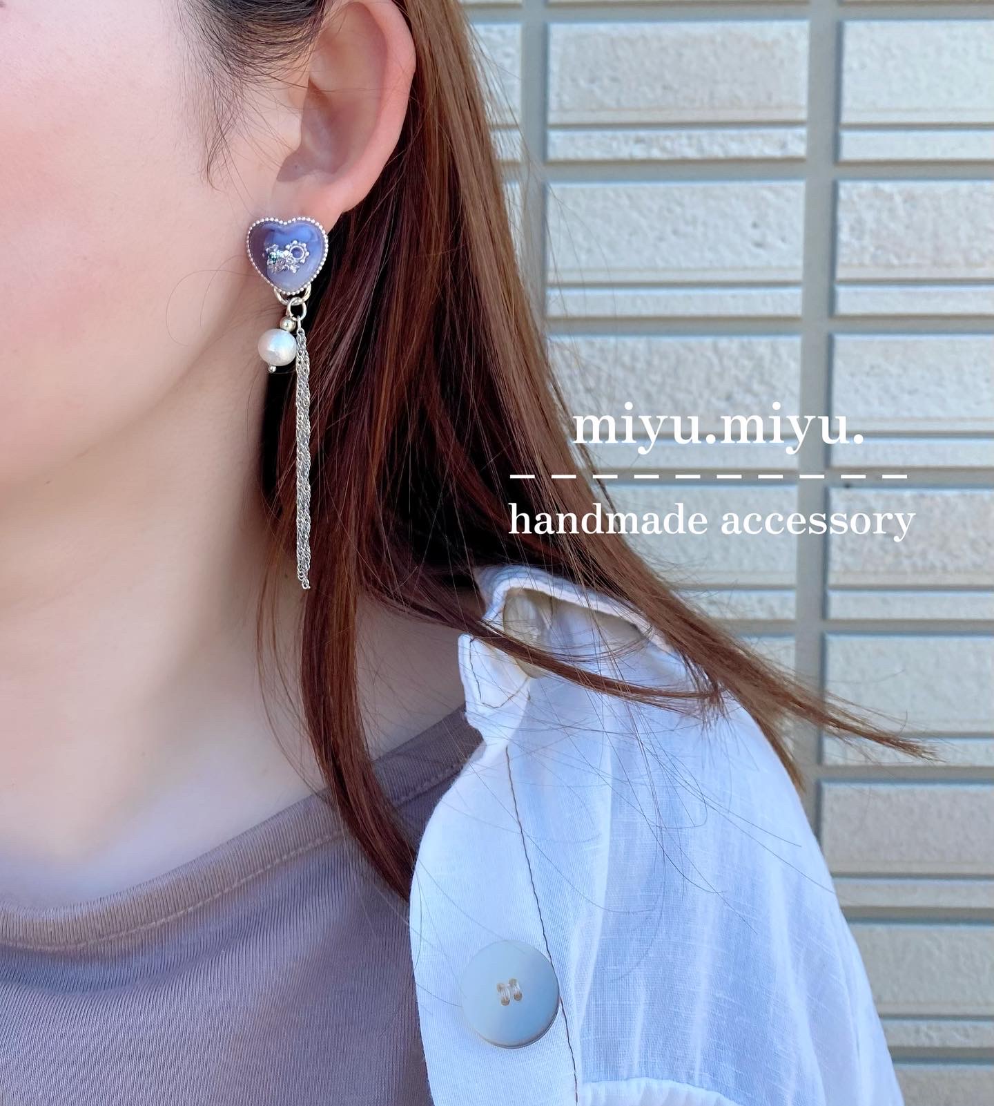coolな雰囲気がお洒落なsilverピアス♡