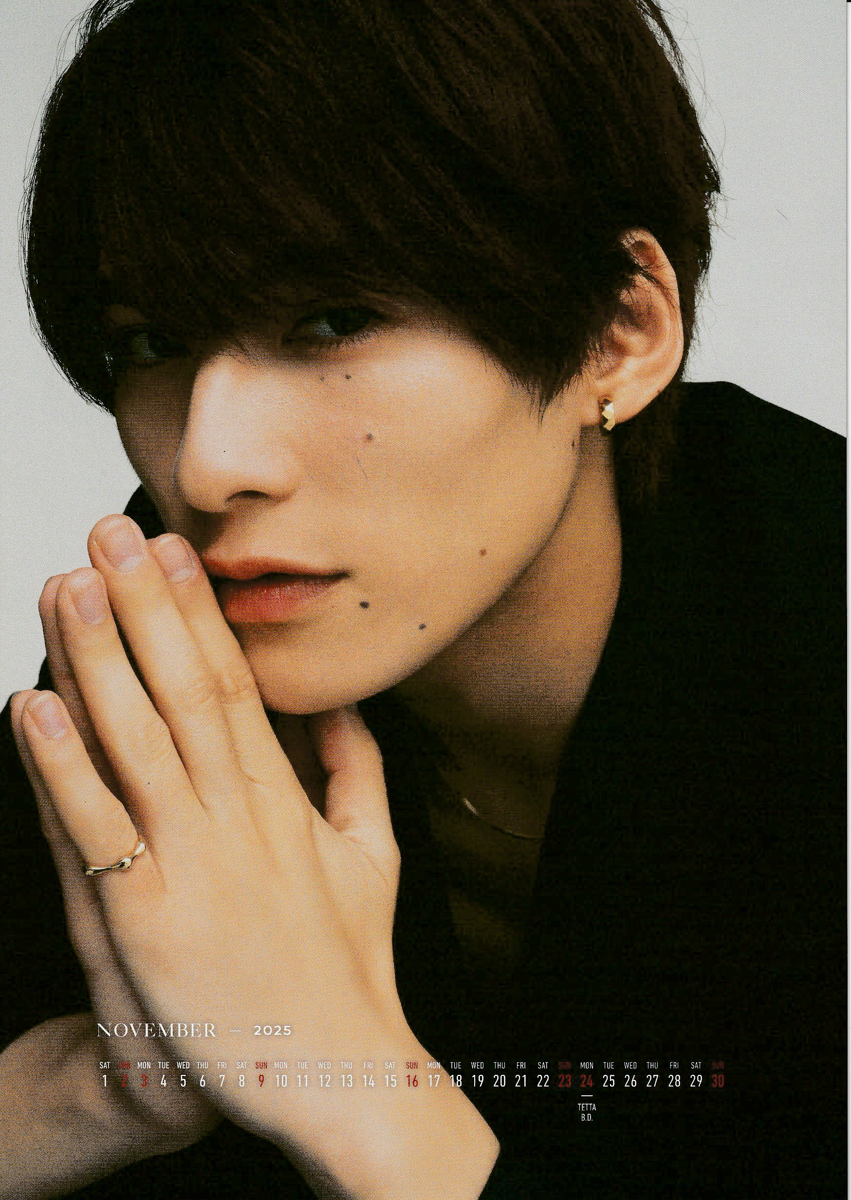 〈掲載情報〉ONE N' ONLY OFFICIAL CALENDAR 2025