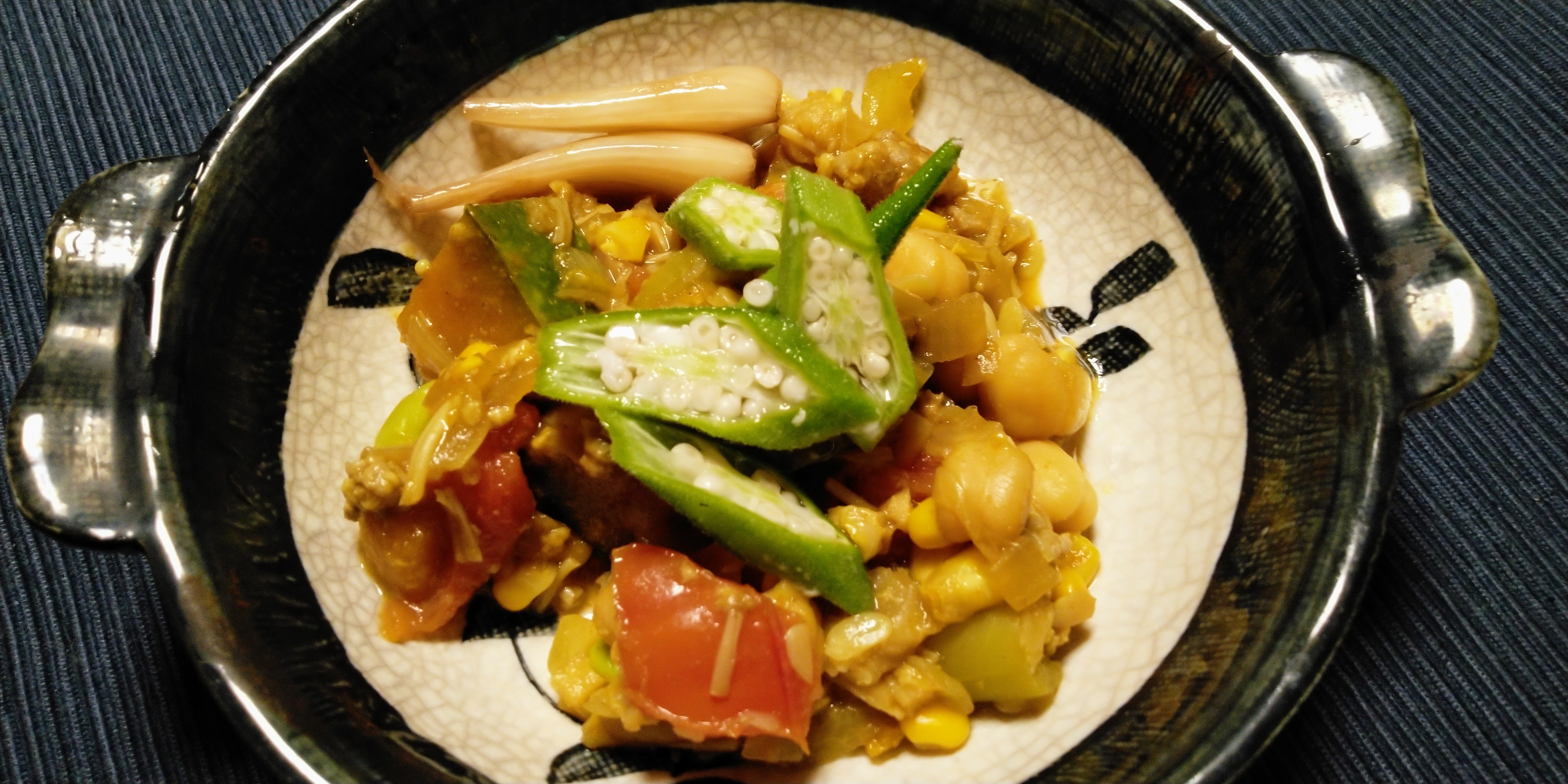 ２０２３．９．１６  へちま便り 「へちまカレーセット」