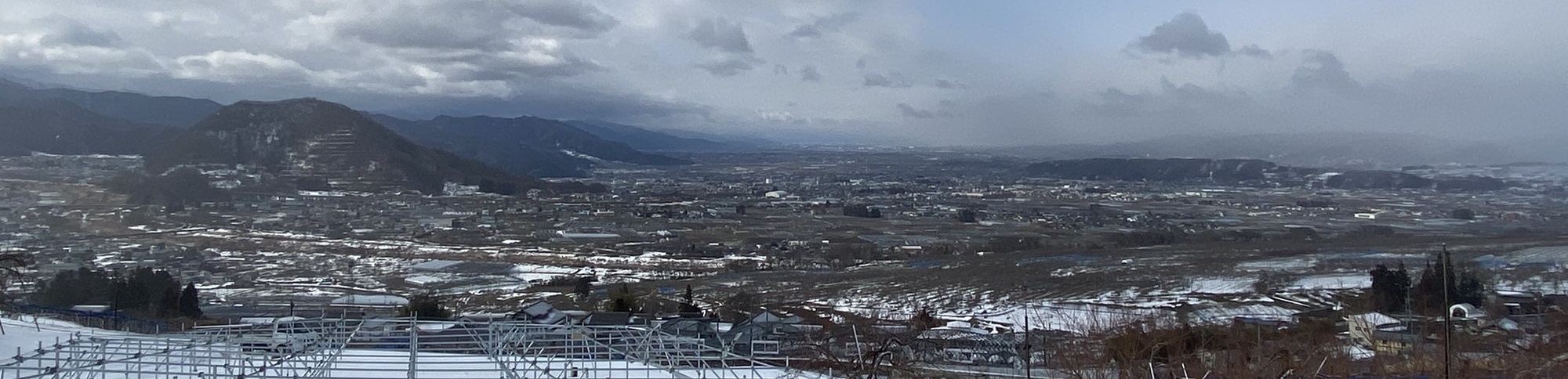 雪溶けが進み畑に入れるようになったので選定作業を始めました。