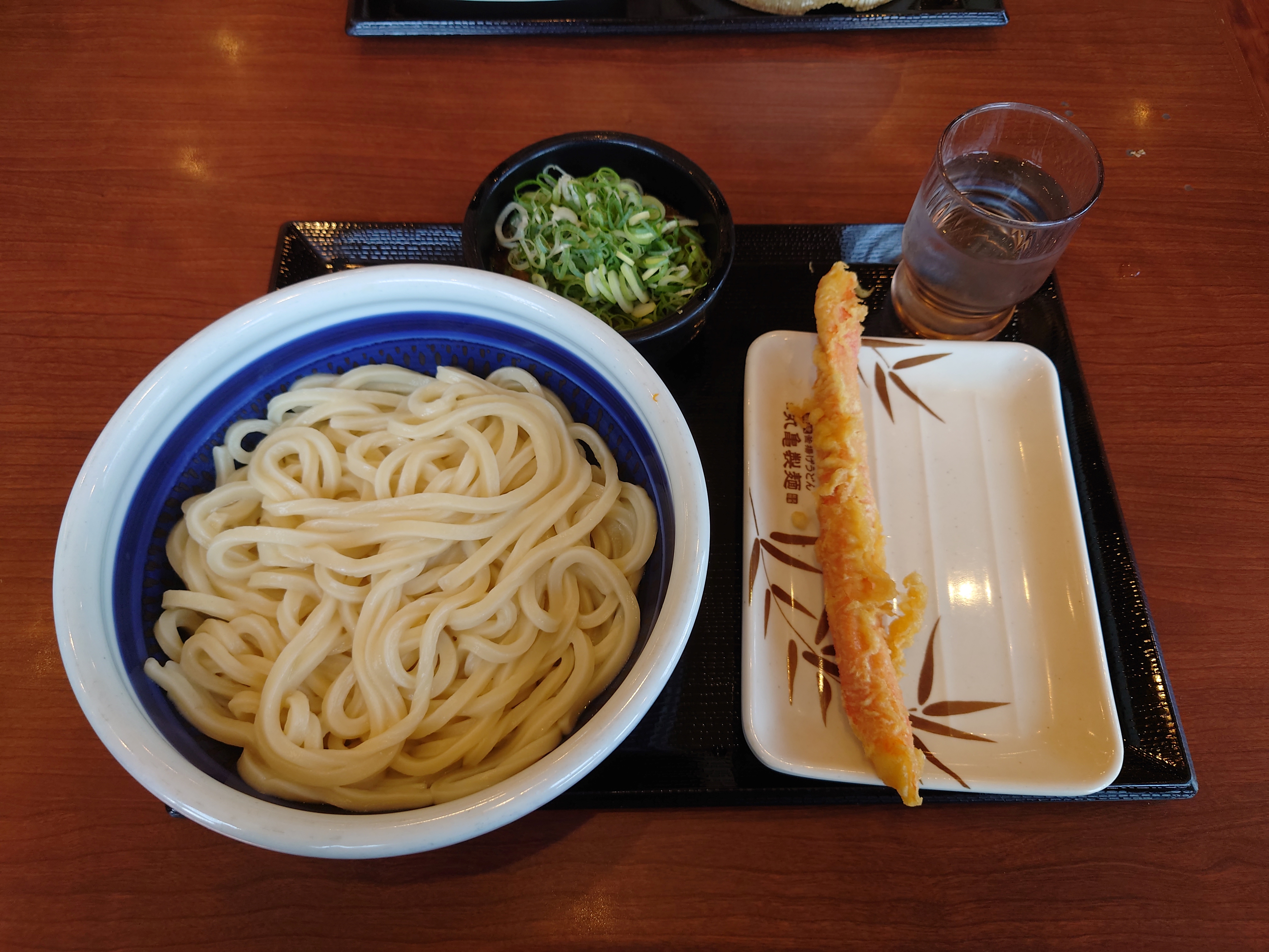 釜揚げうどんの日。