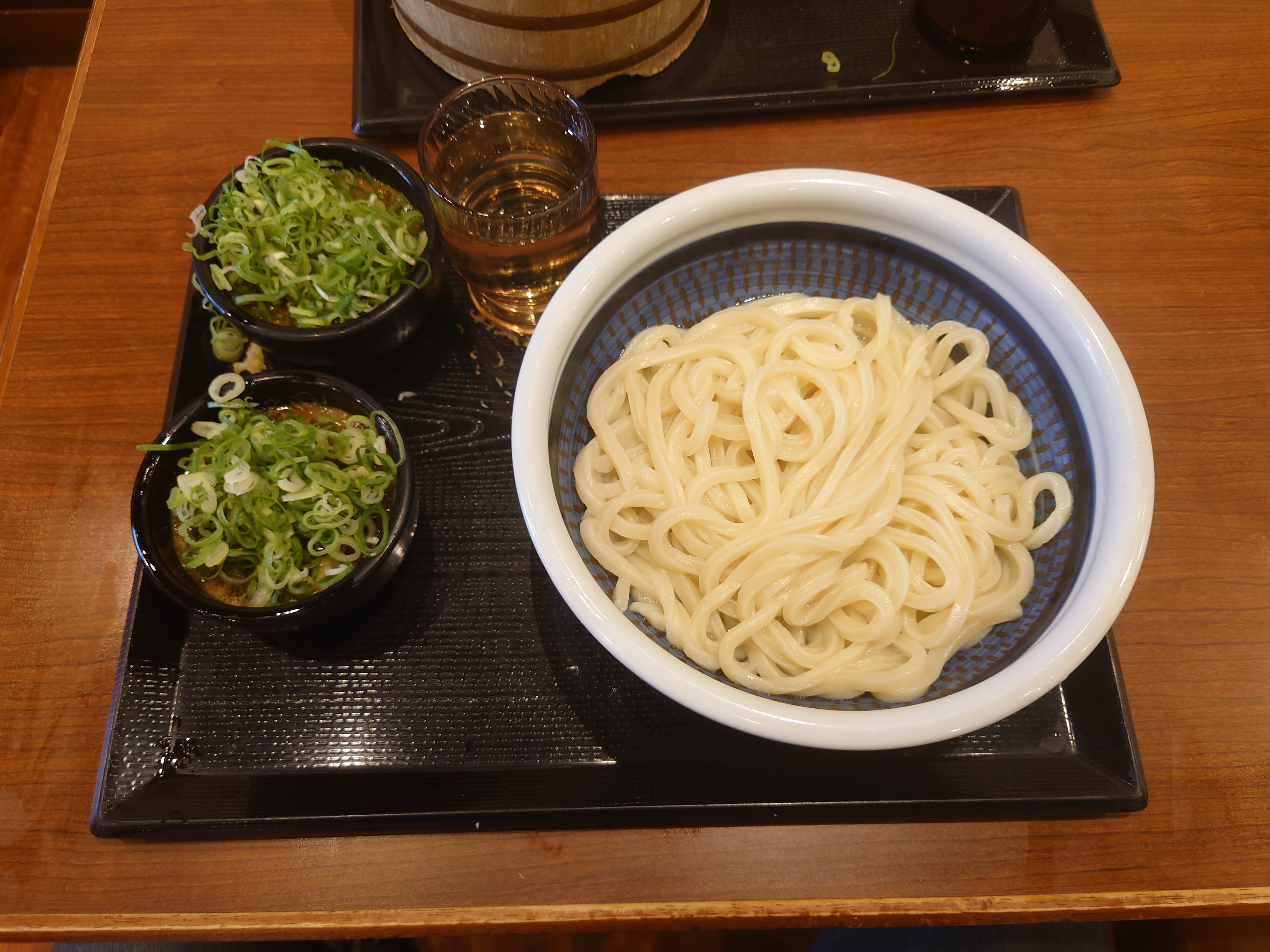 釜揚げうどん。