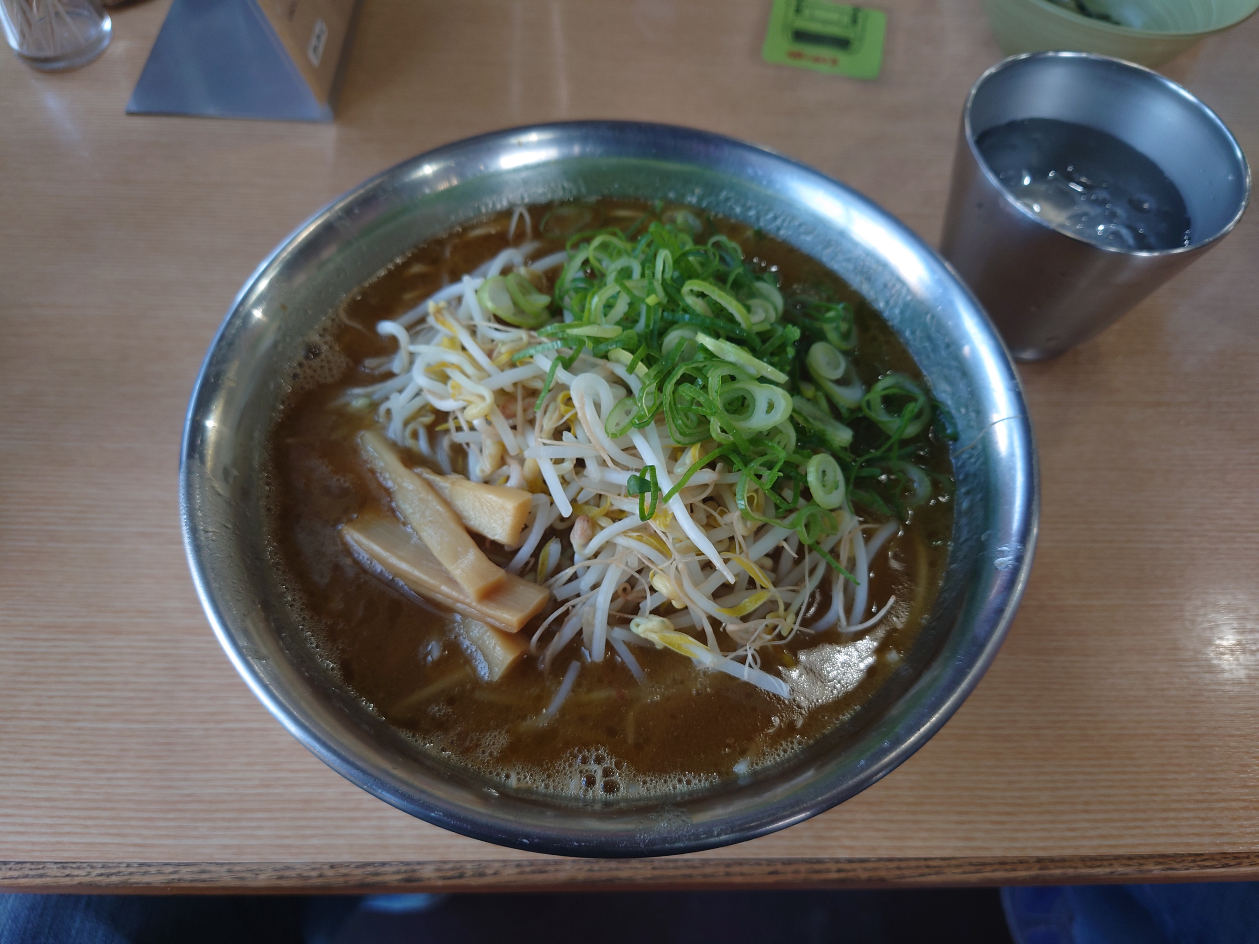 田村のラーメン。