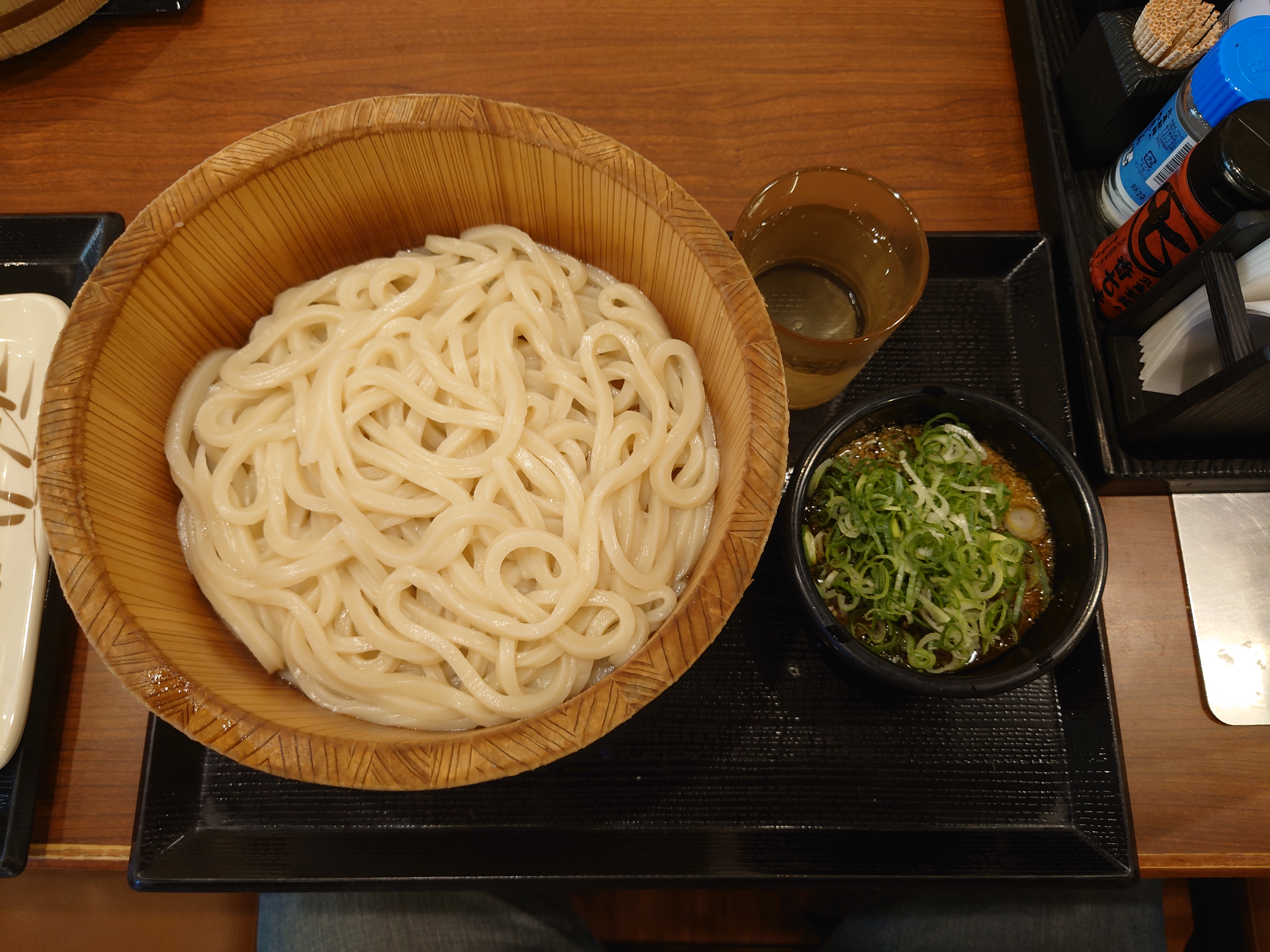 釜揚げうどん。