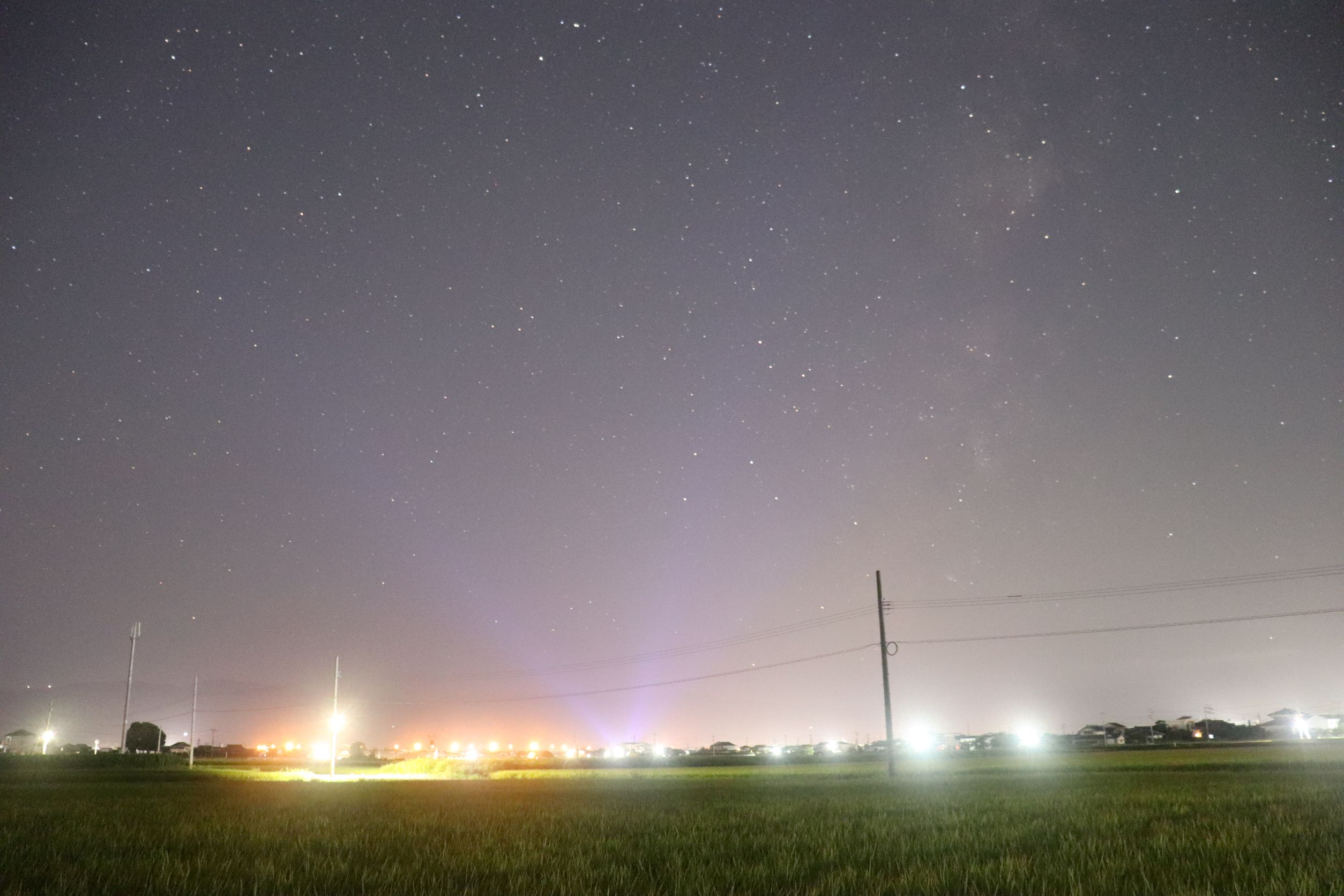 星空。