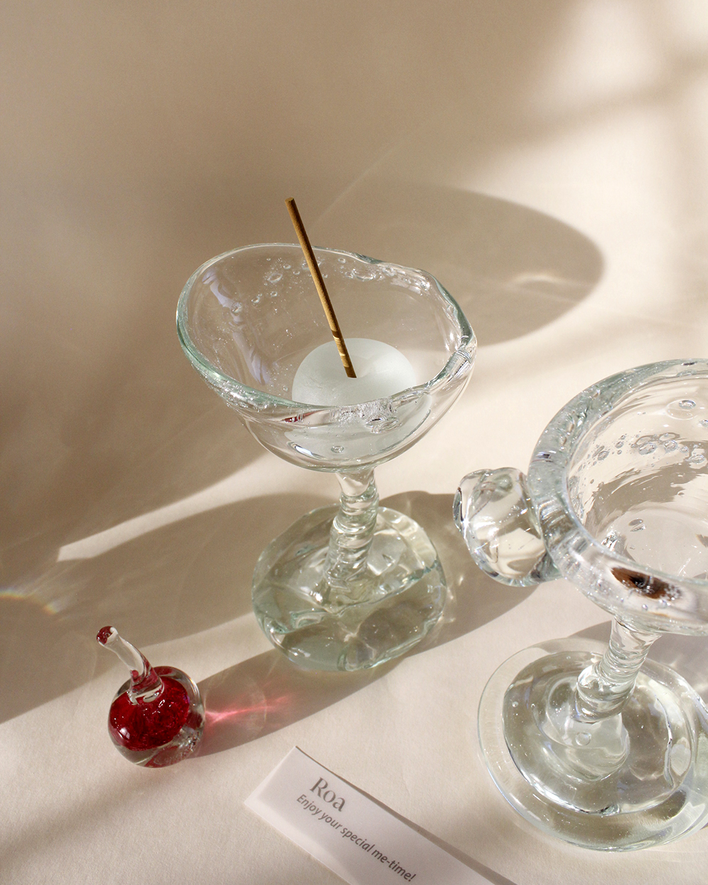 ときめきに誘われて。お香たてのコーディネートをご紹介