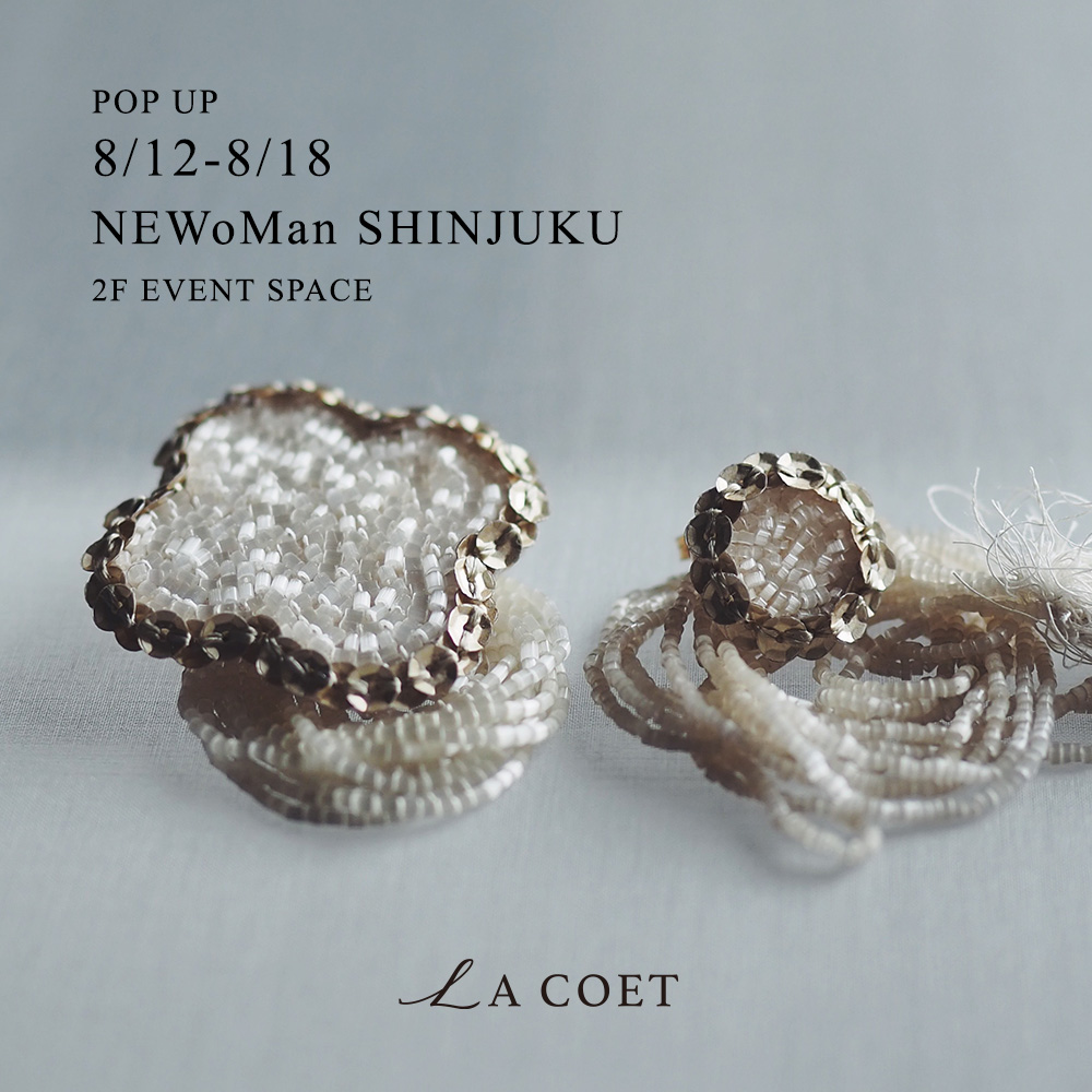 NEWoMan新宿店 POP UPのお知らせ