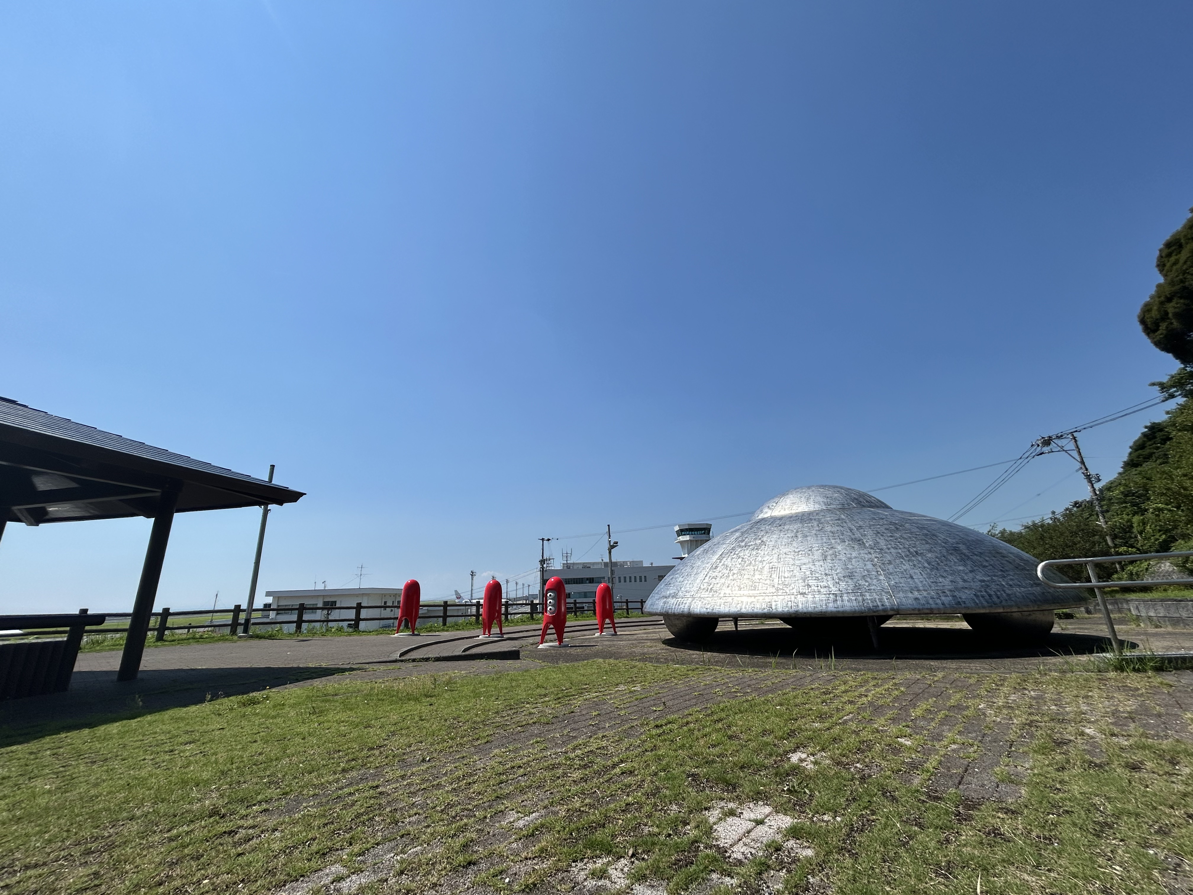 大分空港展望公園へ