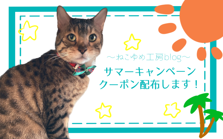 サマーキャンペーンクーポン配布します！