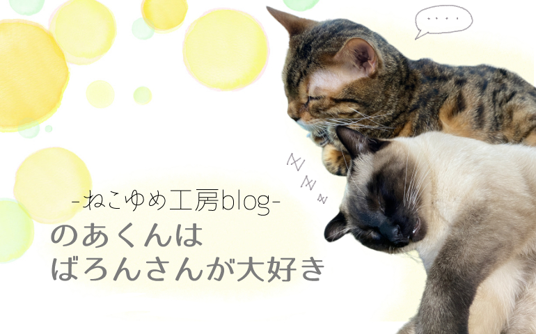 のあくんはばろんさんが大好き