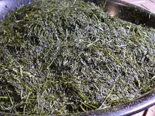 鹿児島より新茶２号到着