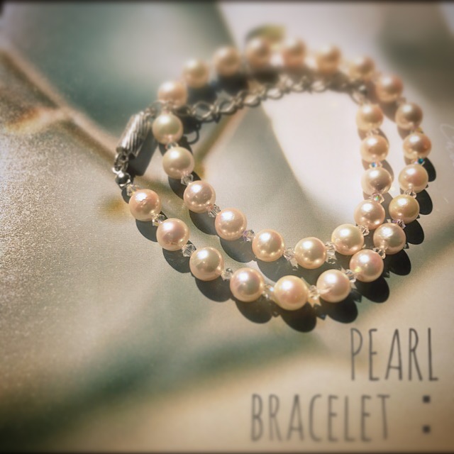 Remake：pearl bracelet