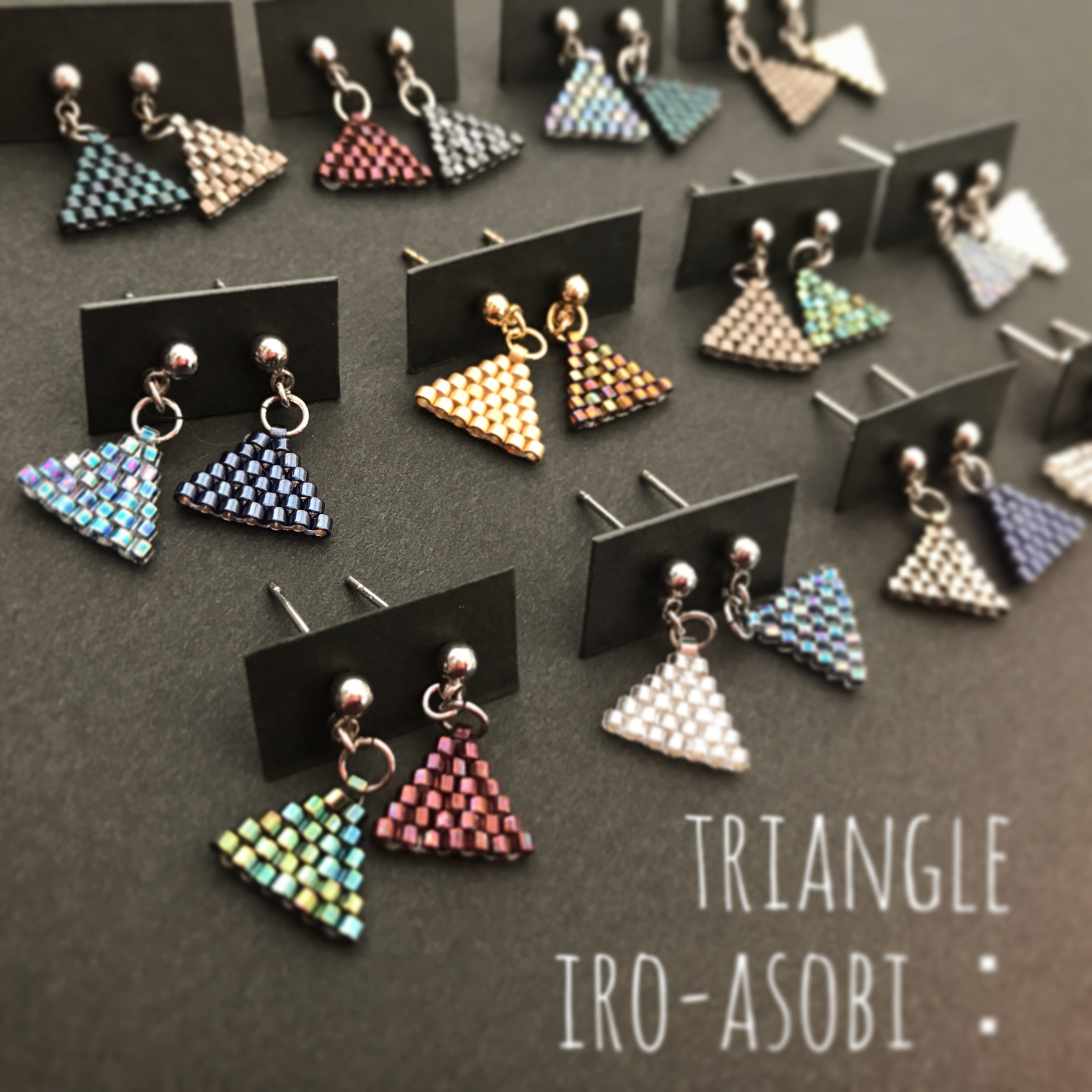 triangle iro-asobi：pierce & earring